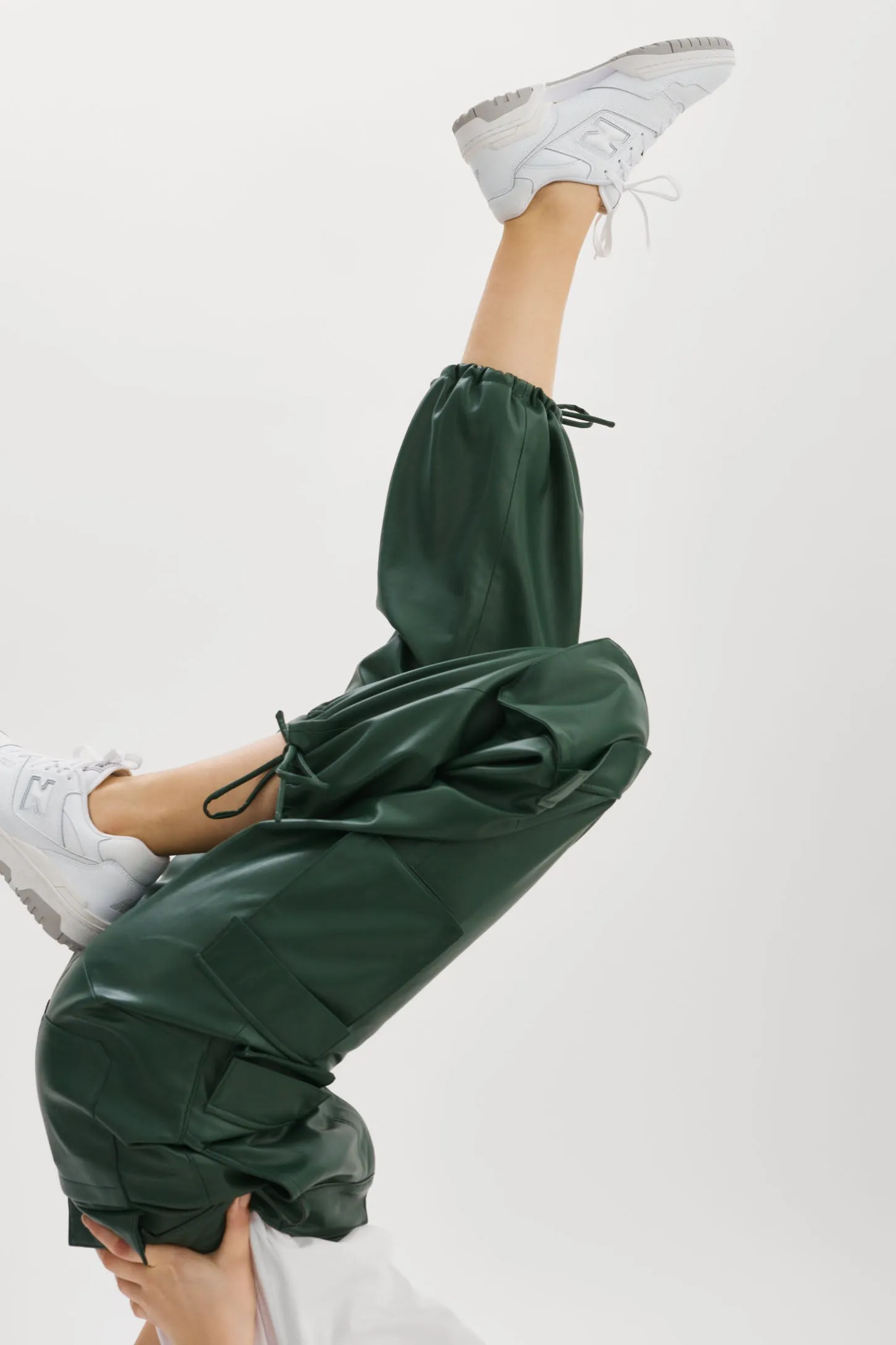 BOBBI | Faux Leather Cargo Pants sold by La Marque product image thumbnail 5