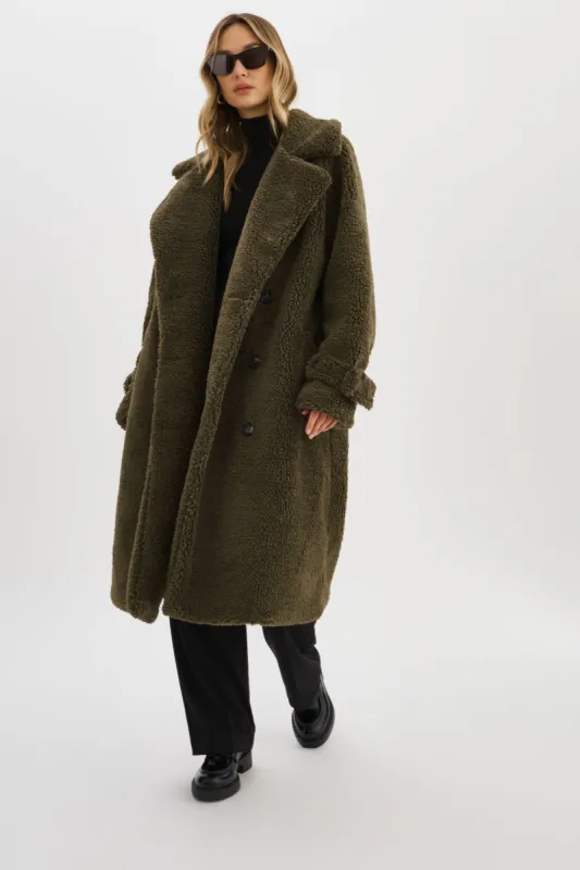 MALANI | Sherpa Coat sold by La Marque