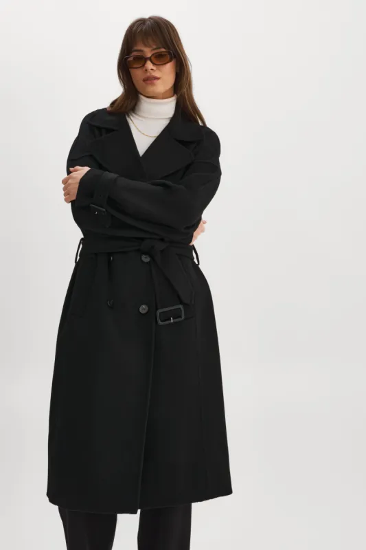 JUDITH | Wool Trench sold by La Marque