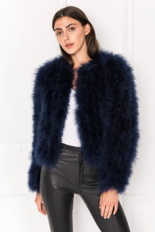DEORA | Feather Jacket sold by La Marque