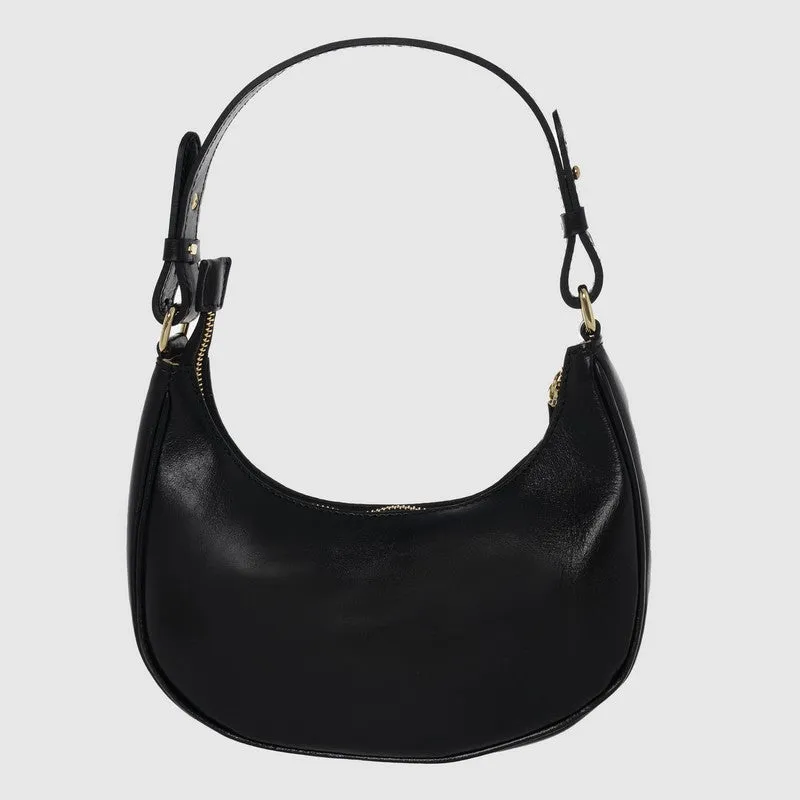 Amara Leather Clutch with Shoulder Strap sold by I Medici product image thumbnail 3