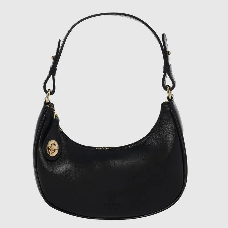 Amara Leather Clutch with Shoulder Strap sold by I Medici