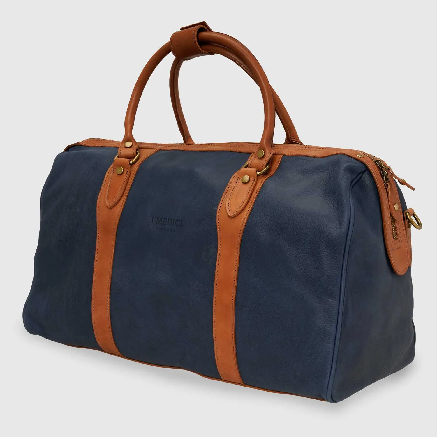 Verona Soft Leather Duffel Bag sold by I Medici product image thumbnail 2