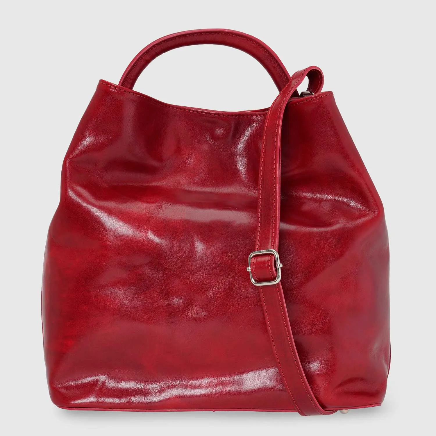 Camilla Leather Bucket Handbag sold by I Medici