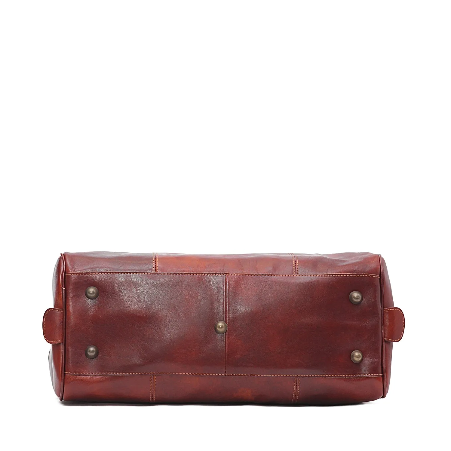 18" Small Italian Leather Duffel Bag, Travel Luggage sold by I Medici product image thumbnail 4