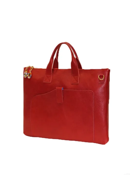 Terrida Murano Collection Slim Briefcase for Women made by I Medici
