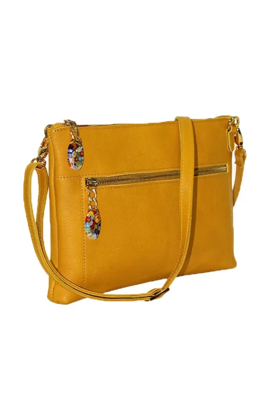 Terrida Murano Collection Leather Shoulder Bag, Small Purse made by I Medici