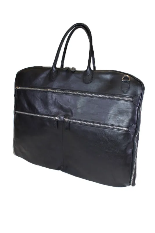 Terrida Marco Polo CARAVAGGIO Leather Travel Garment Bag made by I Medici