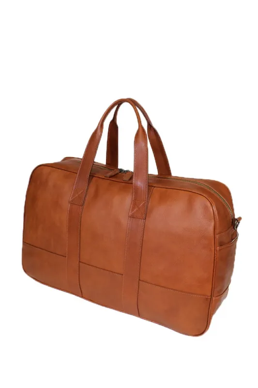 Terrida Marco Polo BELLINI 20" Leather Duffle Bag Travel Carry on Bag made by I Medici