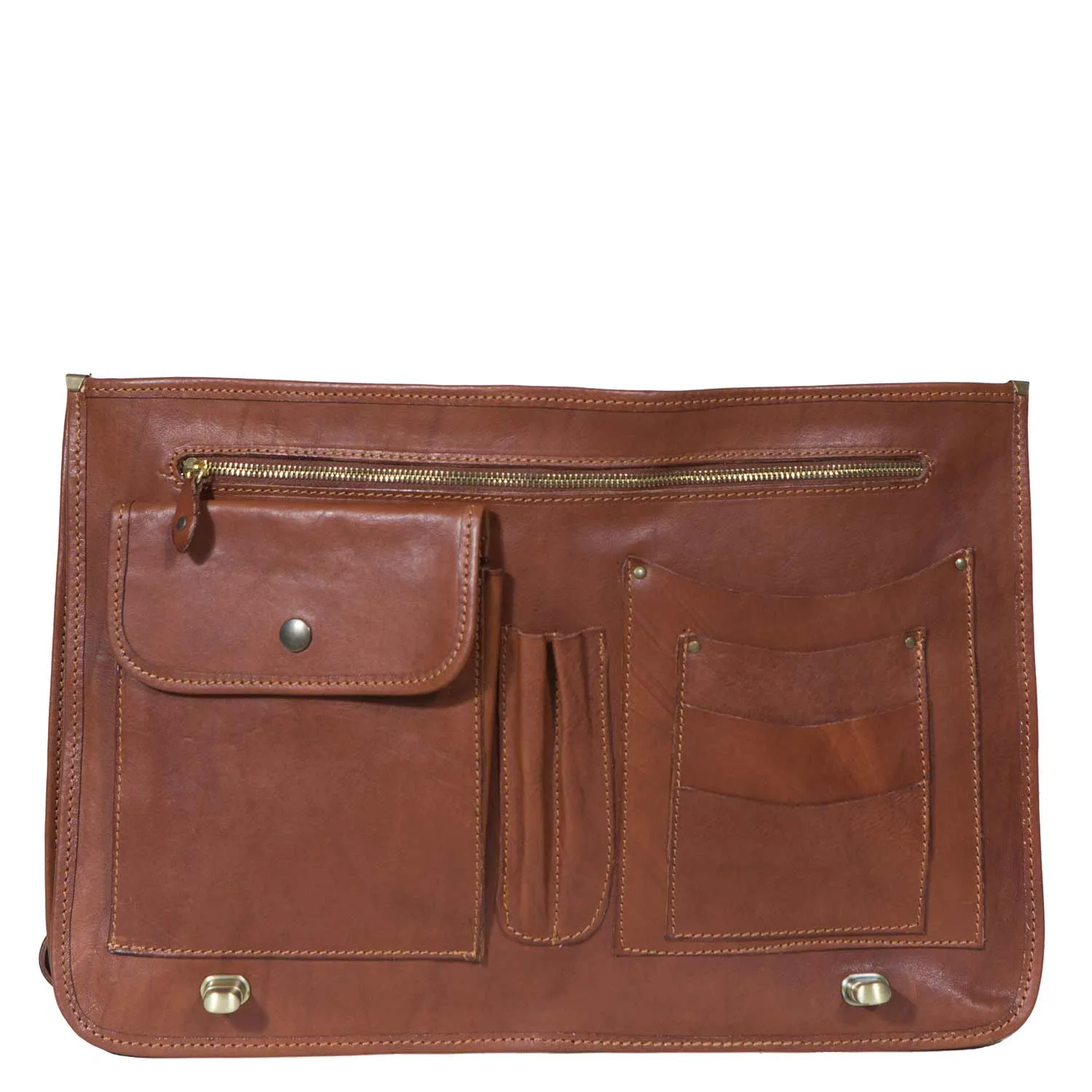 Cartella Nottolini Italian Leather Large Briefcase sold by I Medici product image thumbnail 3