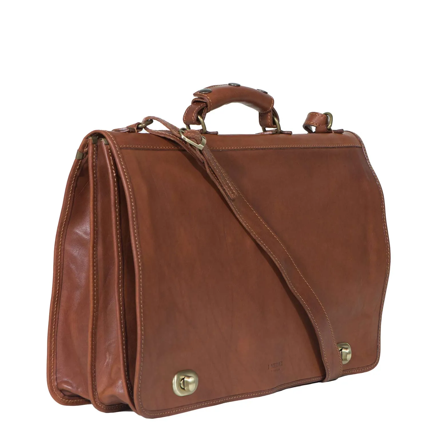 Cartella Nottolini Italian Leather Large Briefcase sold by I Medici product image thumbnail 5
