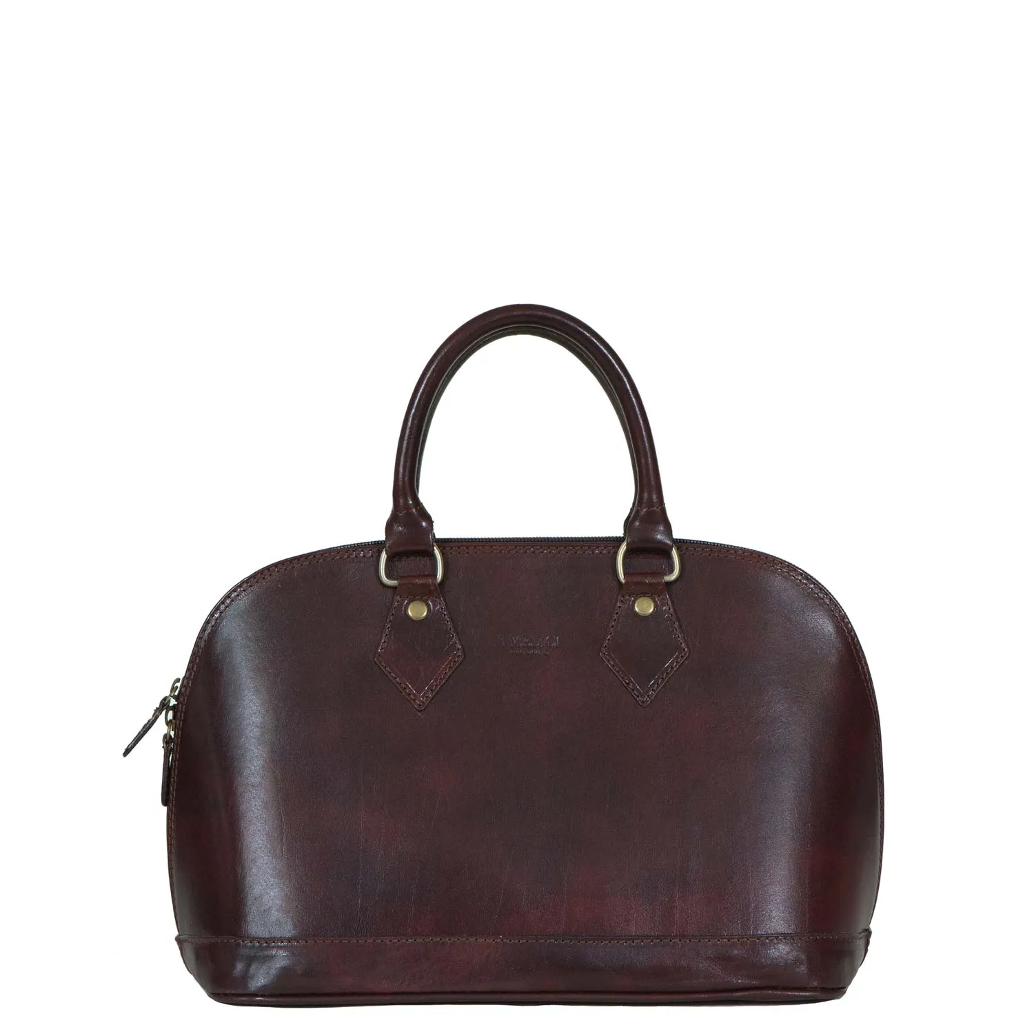 The Size and Style Italian Leather Handbag sold by I Medici product image thumbnail 5