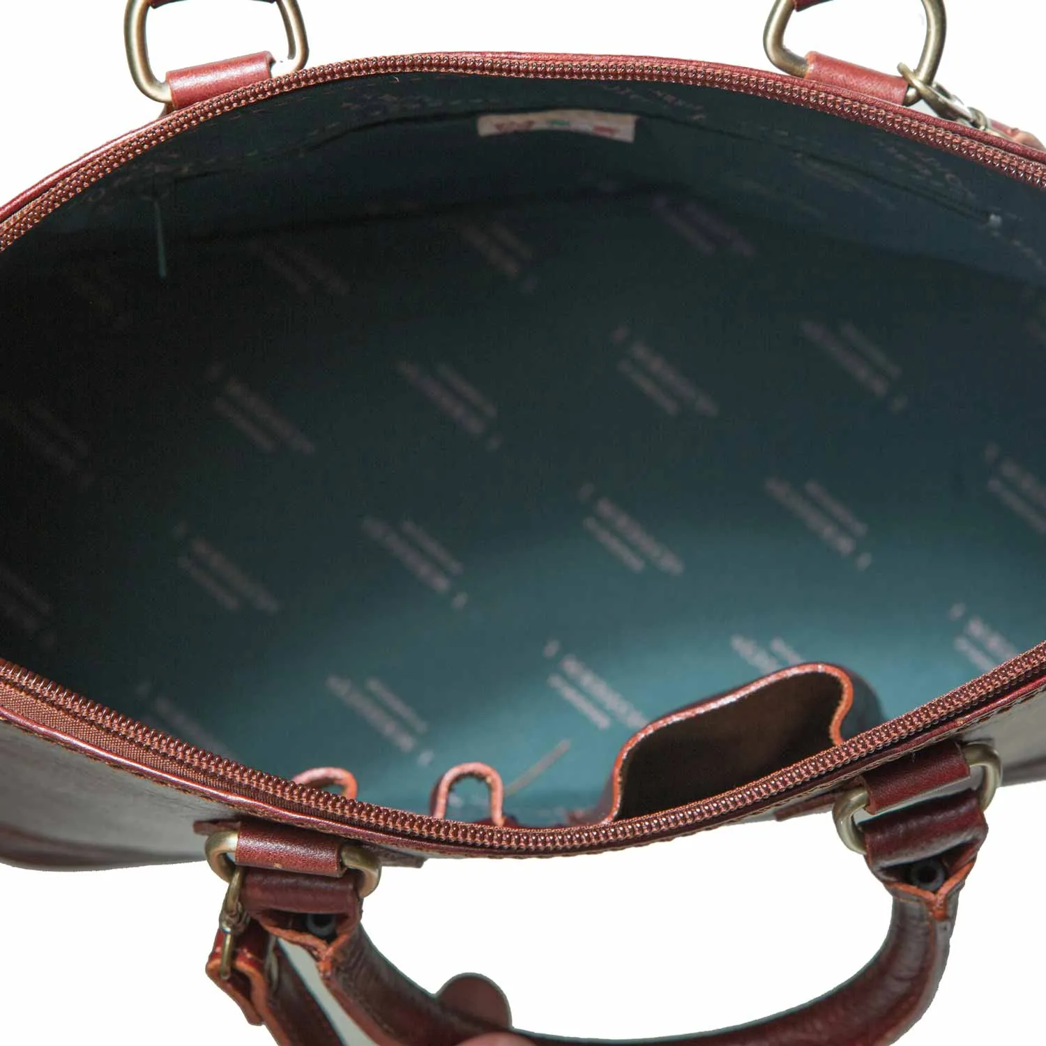 The Size and Style Italian Leather Handbag sold by I Medici product image thumbnail 2
