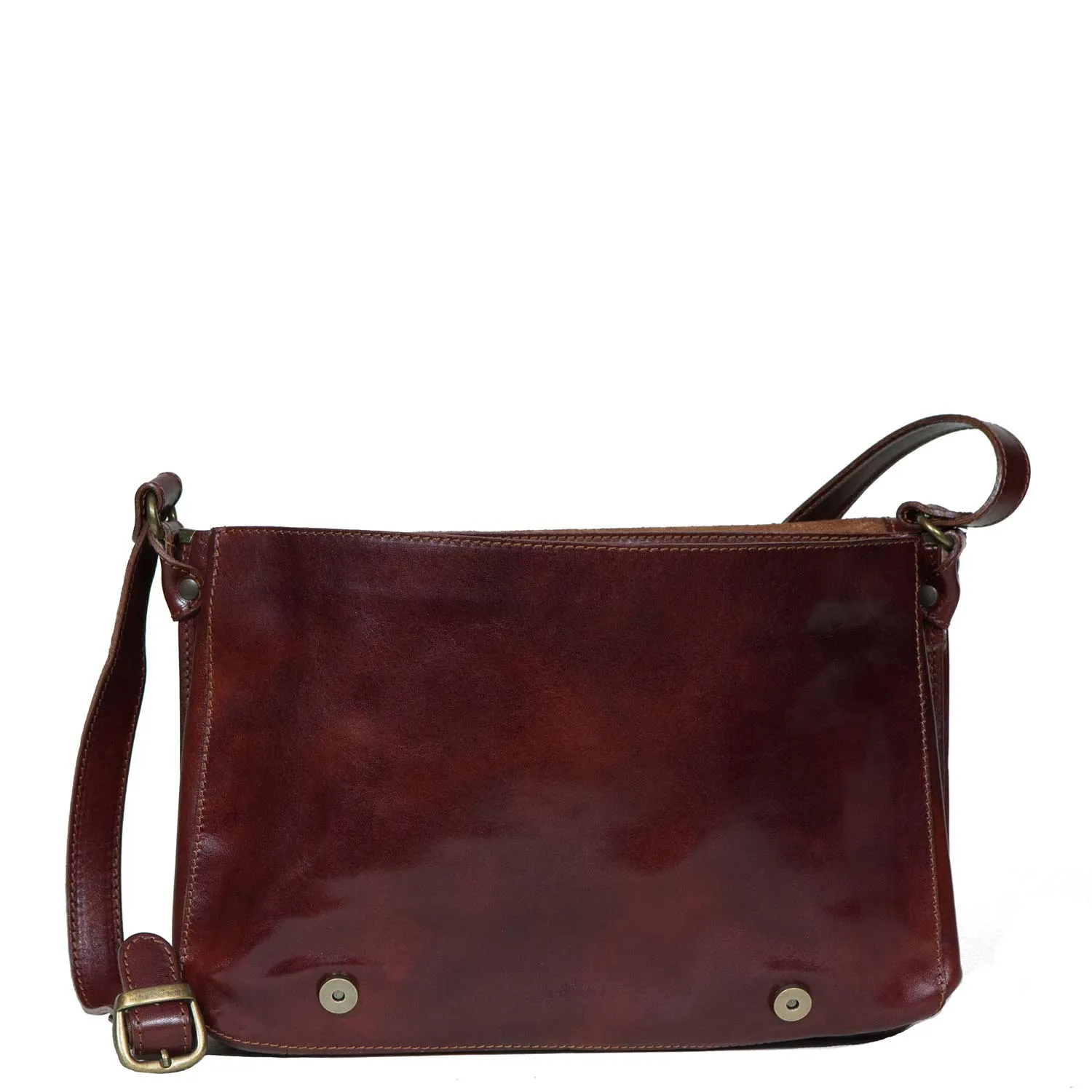 Postina Leather Messenger Bag sold by I Medici product image thumbnail 4