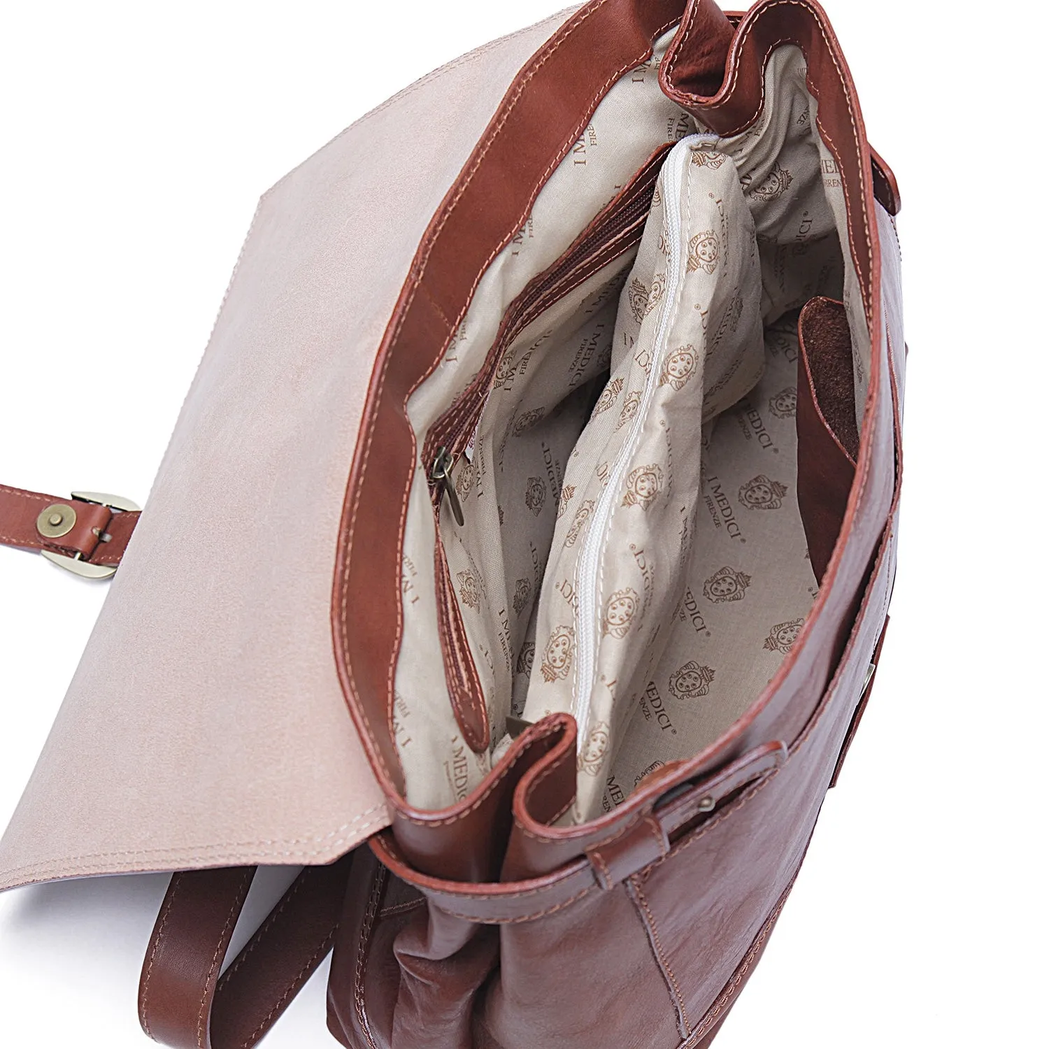 Pesaro Expandable Messenger Bag sold by I Medici product image thumbnail 2