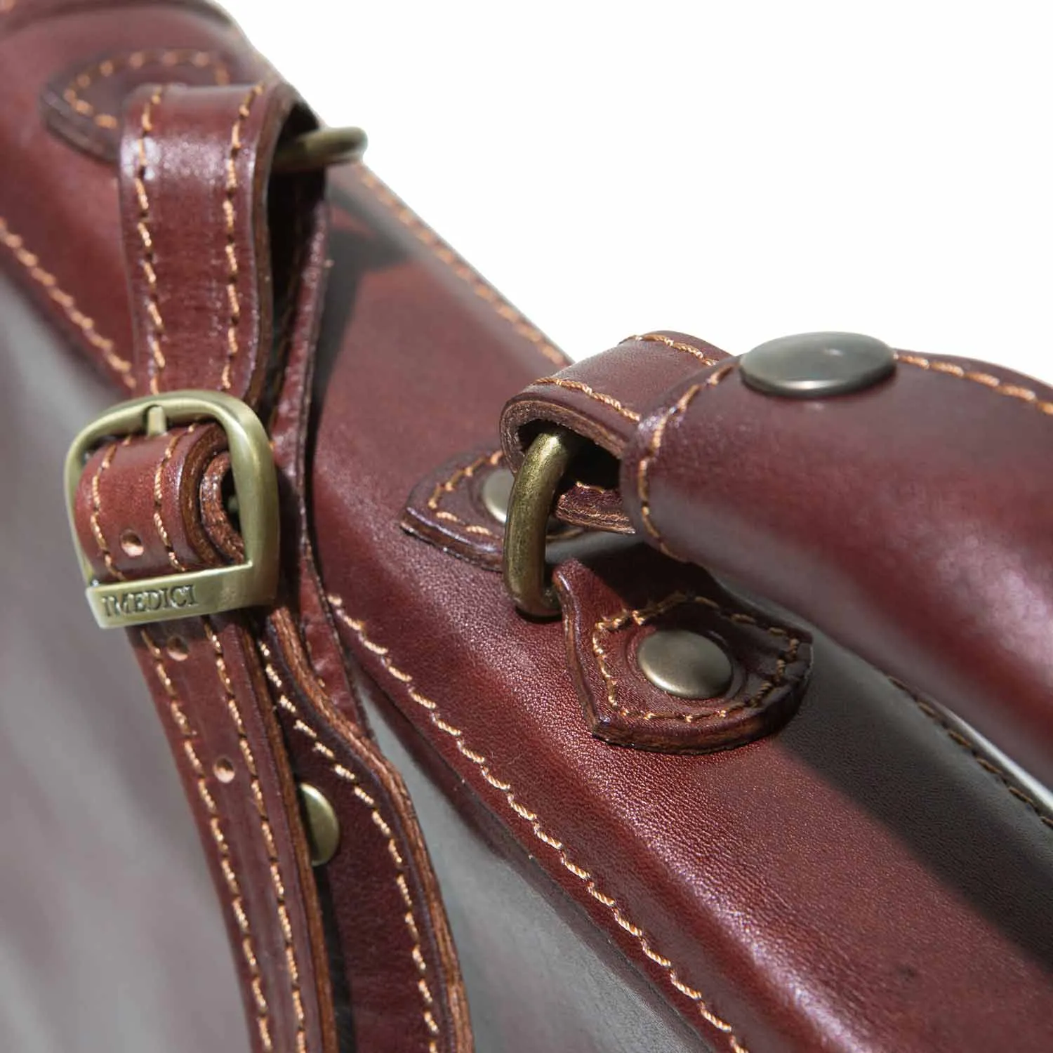 Perfect Ordine Italian Leather Briefcase sold by I Medici product image thumbnail 5