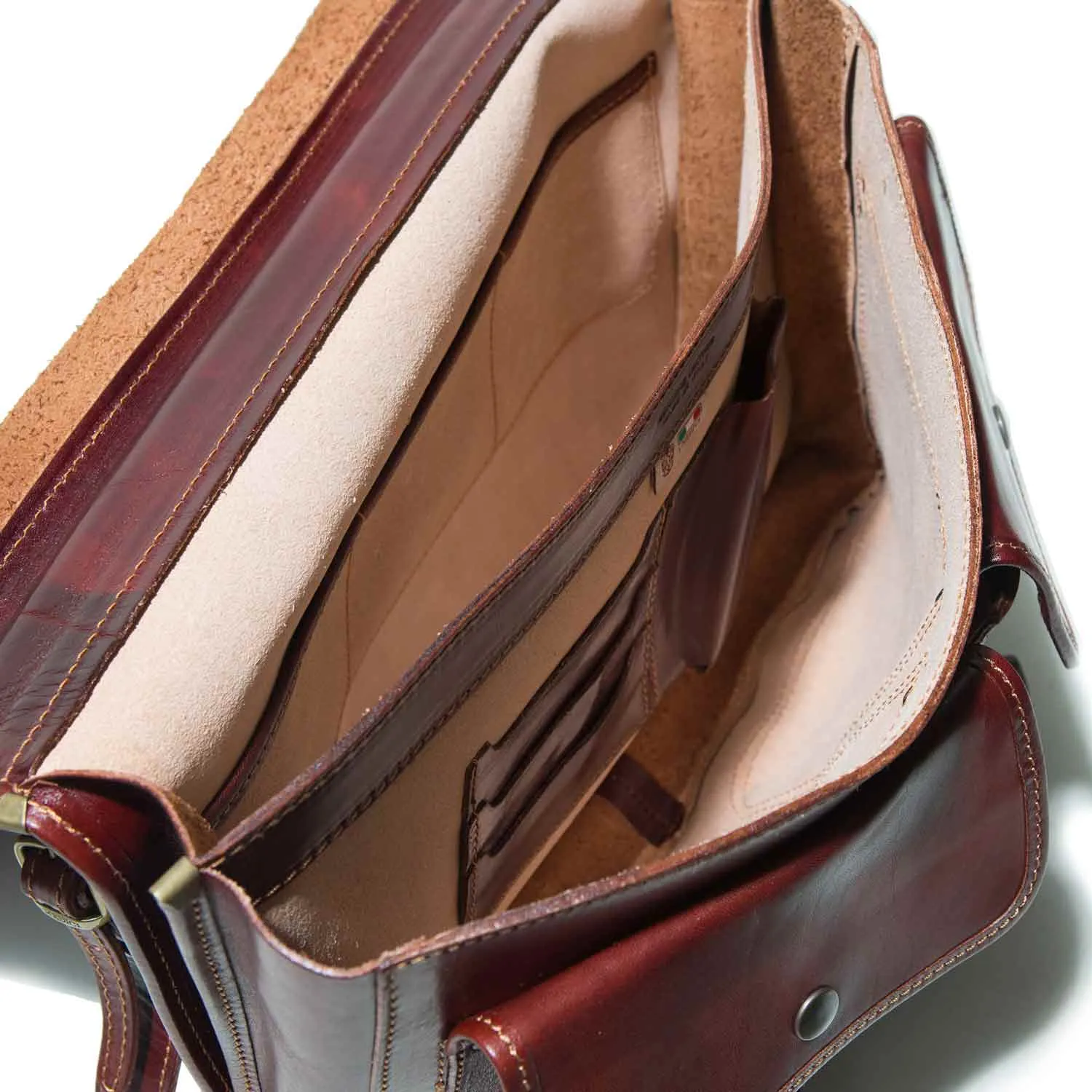 Perfect Ordine Italian Leather Briefcase sold by I Medici product image thumbnail 2