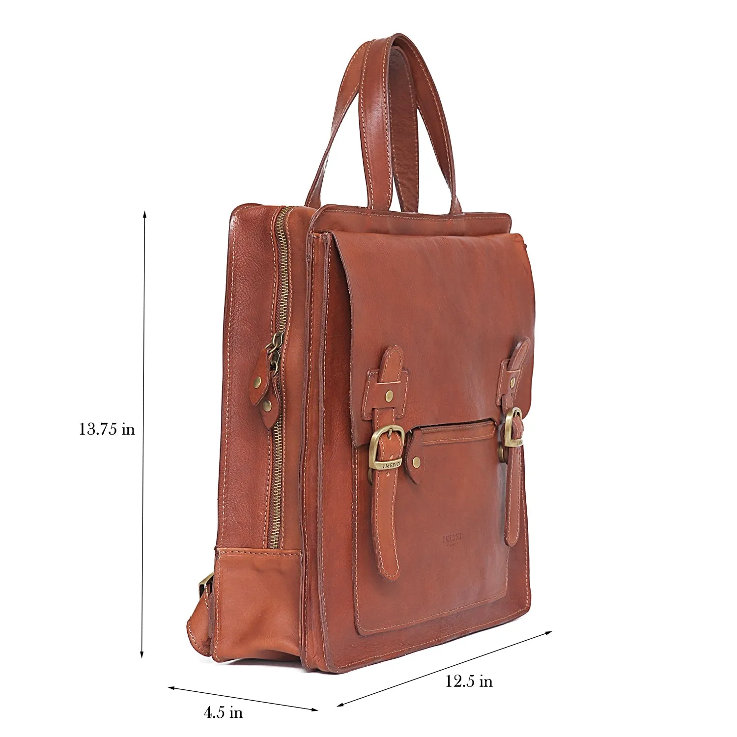 Treviso Vertical Backpack Briefcase sold by I Medici product image thumbnail 4