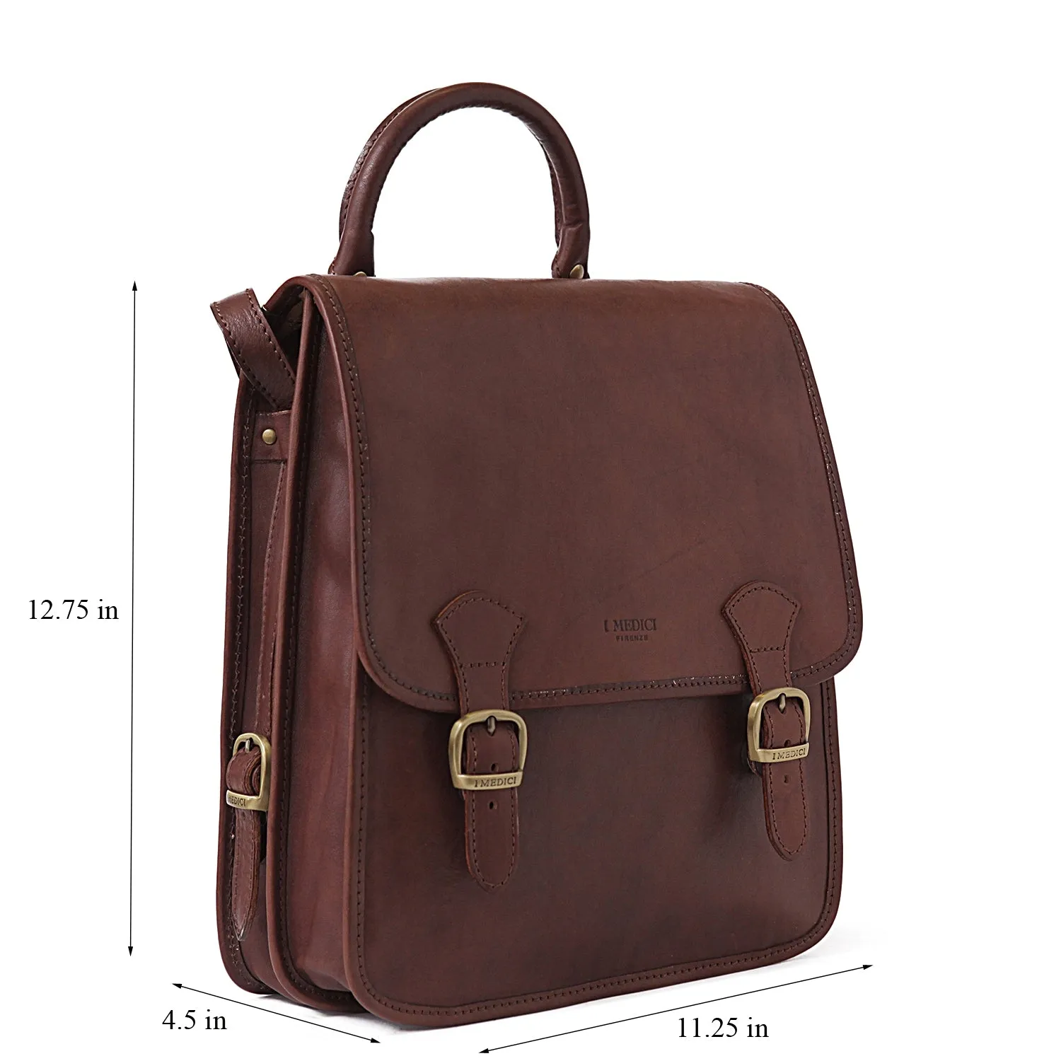 Gela Vertical Briefcase Messenger Bag sold by I Medici product image thumbnail 5