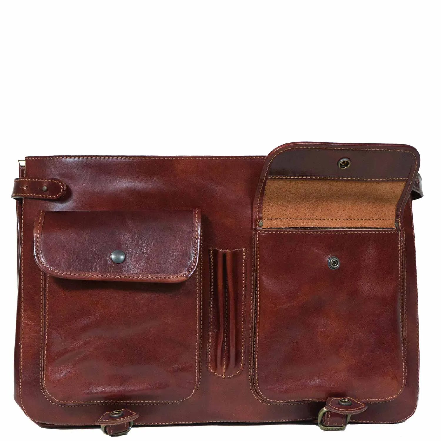 Cartellone Indy Leather Briefcase Laptop Case sold by I Medici product image thumbnail 2