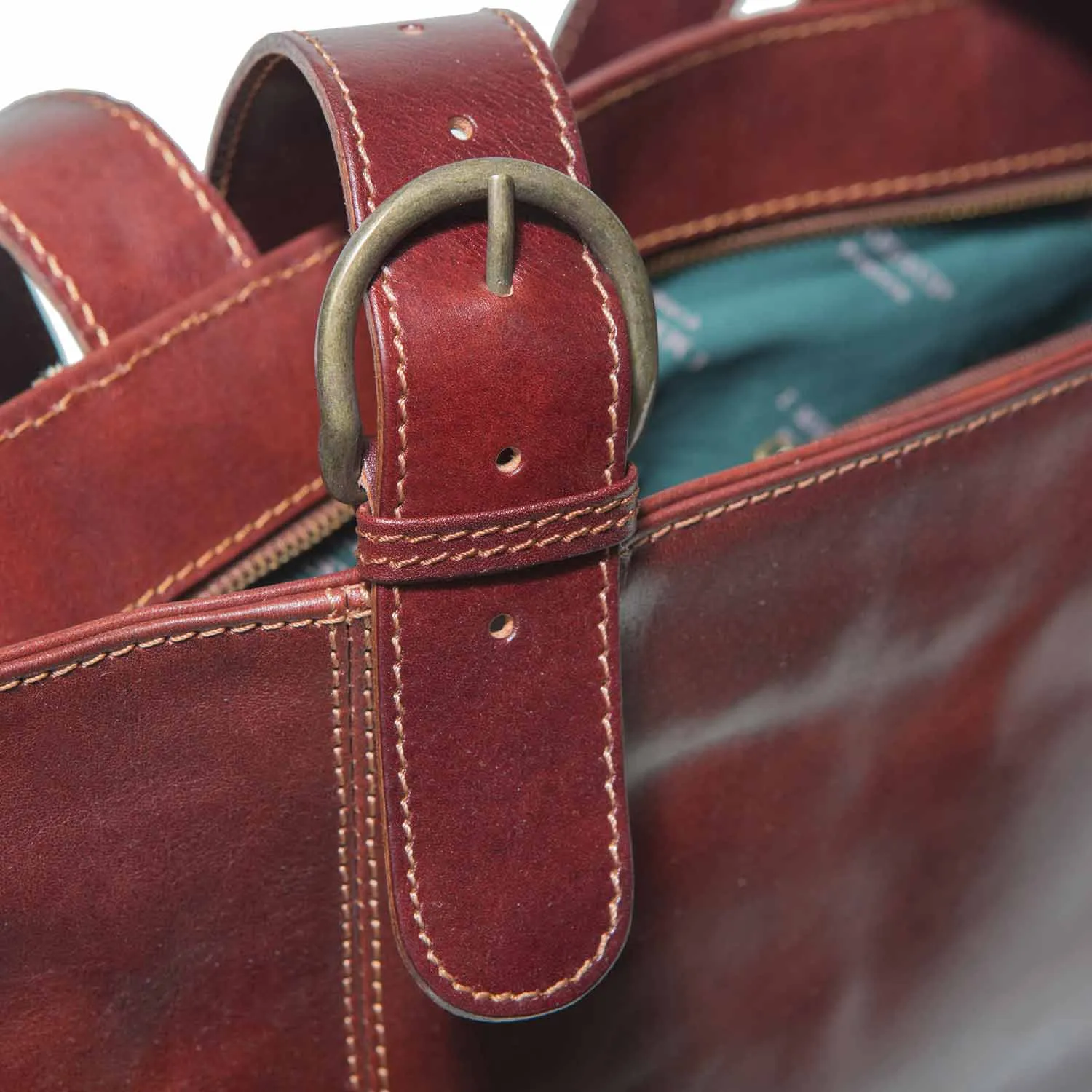 Borsa Shopping Leather Tote Bag sold by I Medici product image thumbnail 4