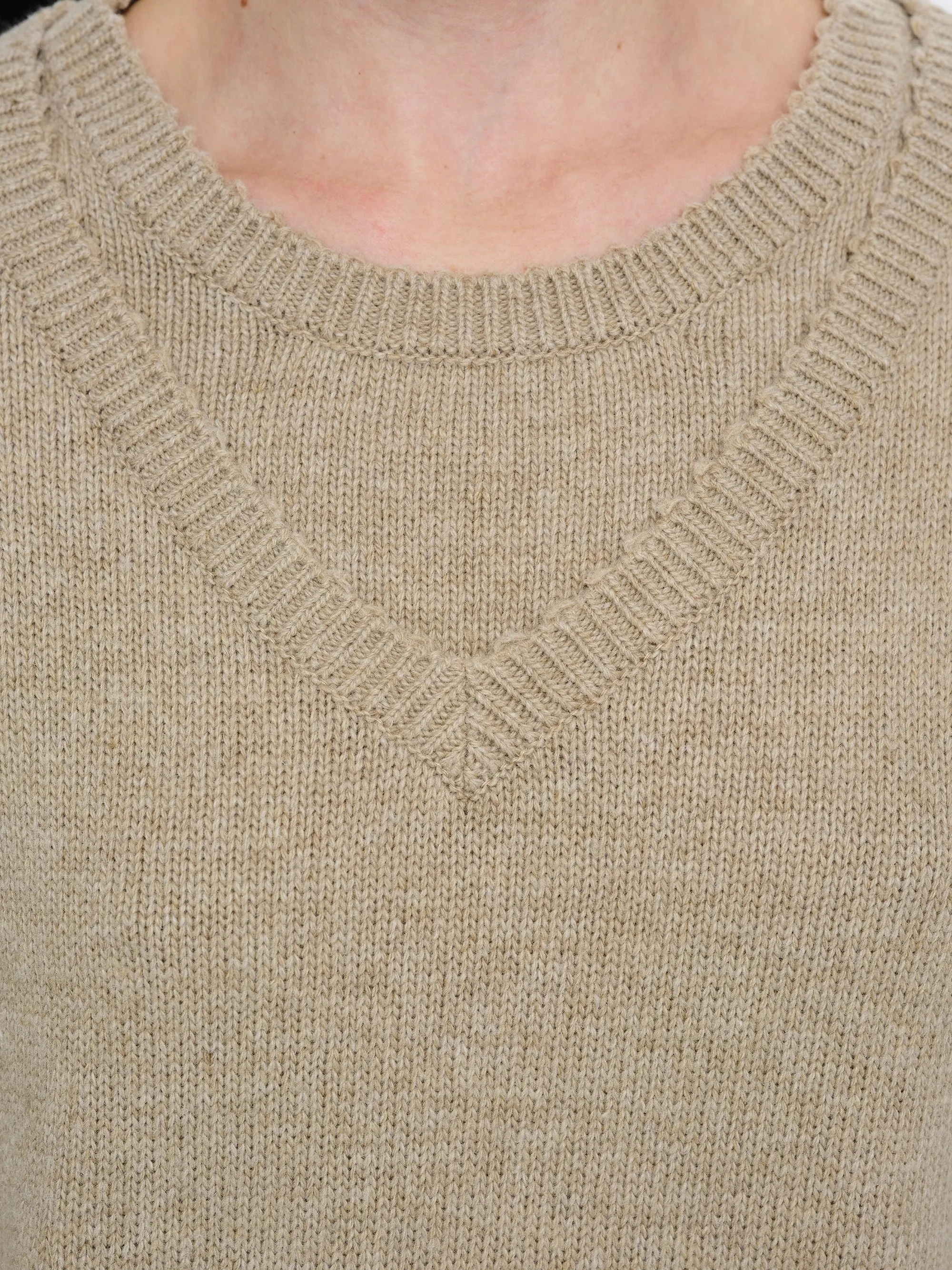 Double Layered Sweater, Beige sold by Source Unknown product image thumbnail 2
