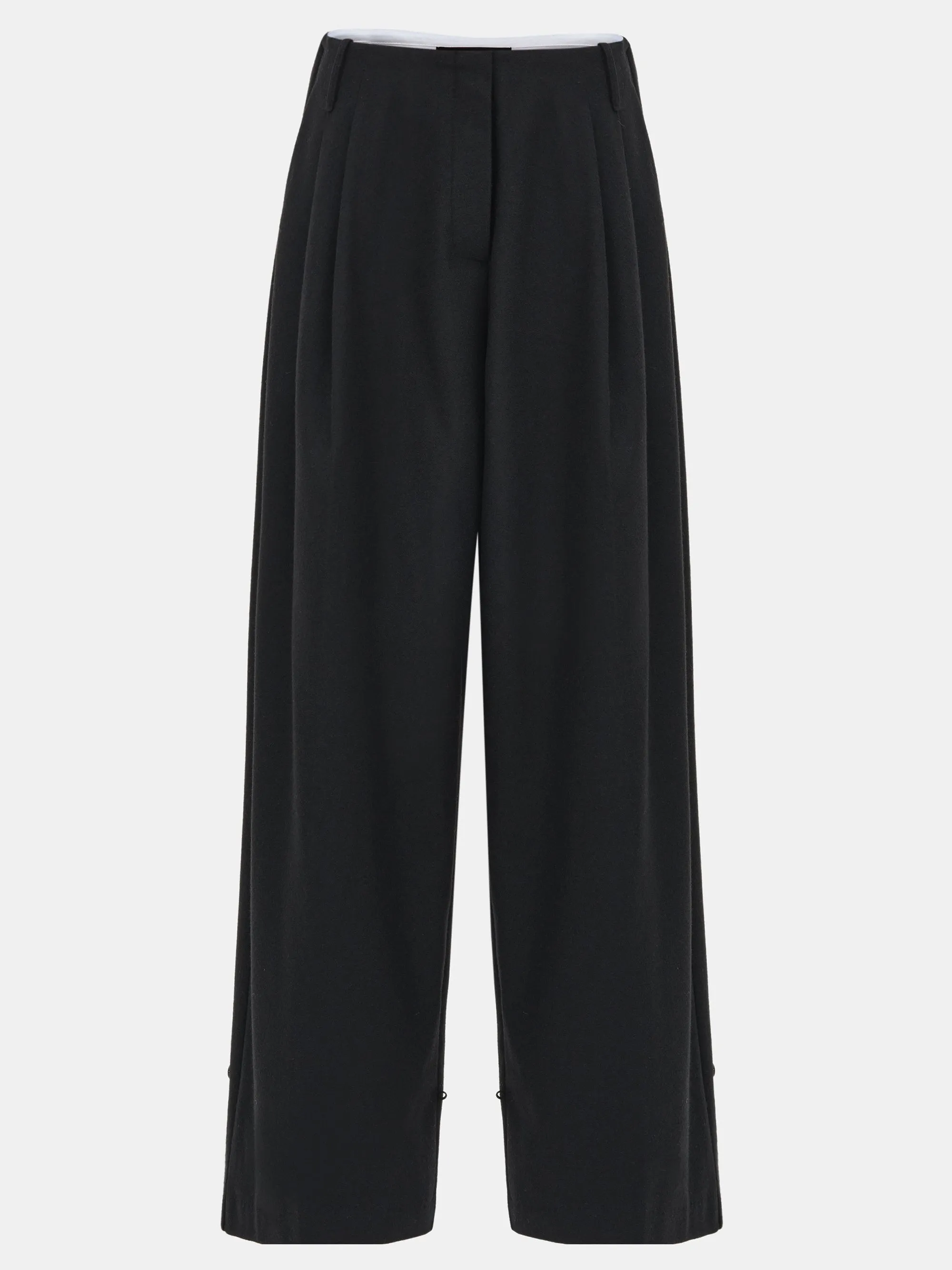 Button Tapered Trousers, Black sold by Source Unknown product image thumbnail 5