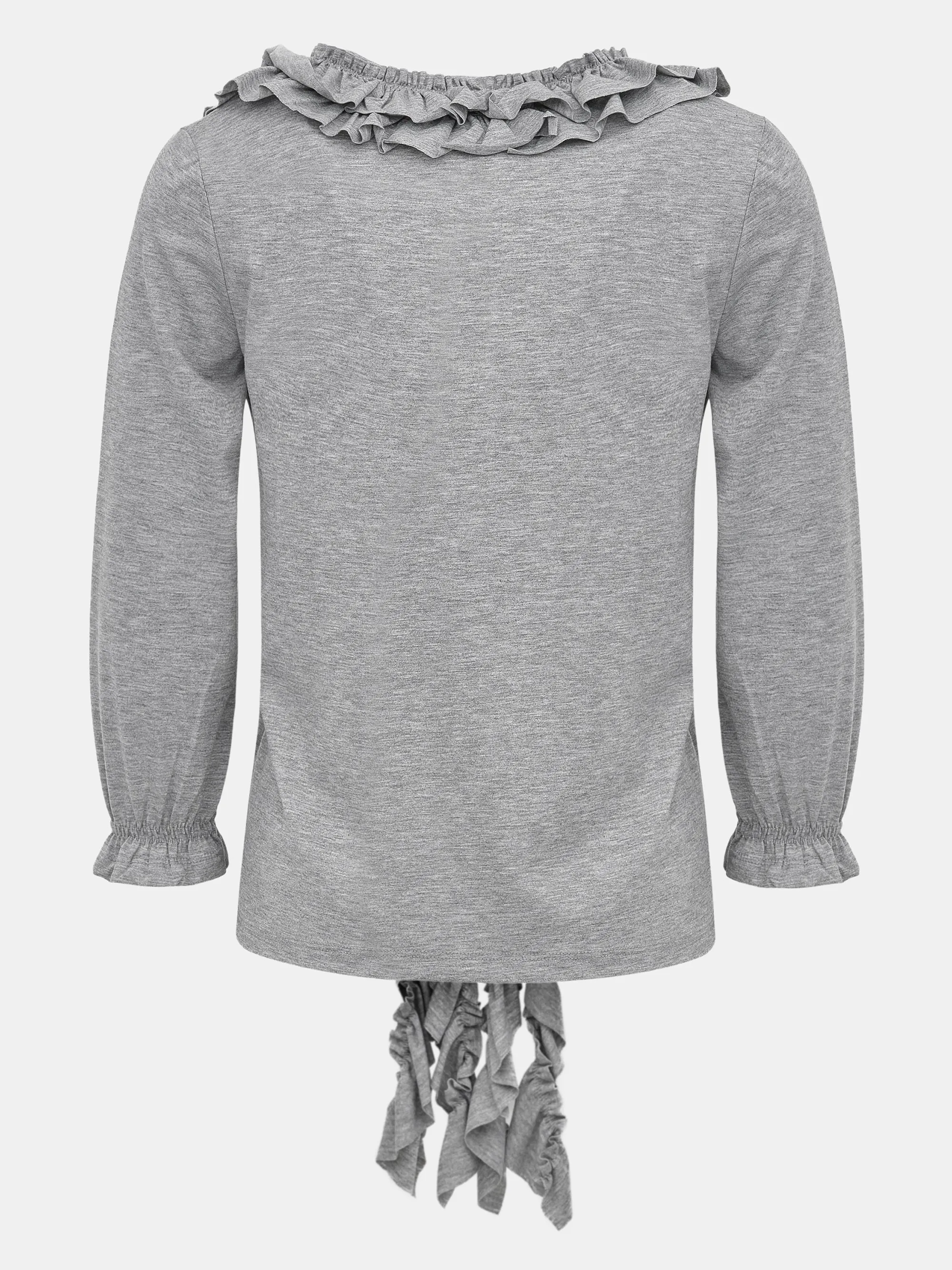 Tiered Ruffle T-Shirt, Grey sold by Source Unknown product image thumbnail 5
