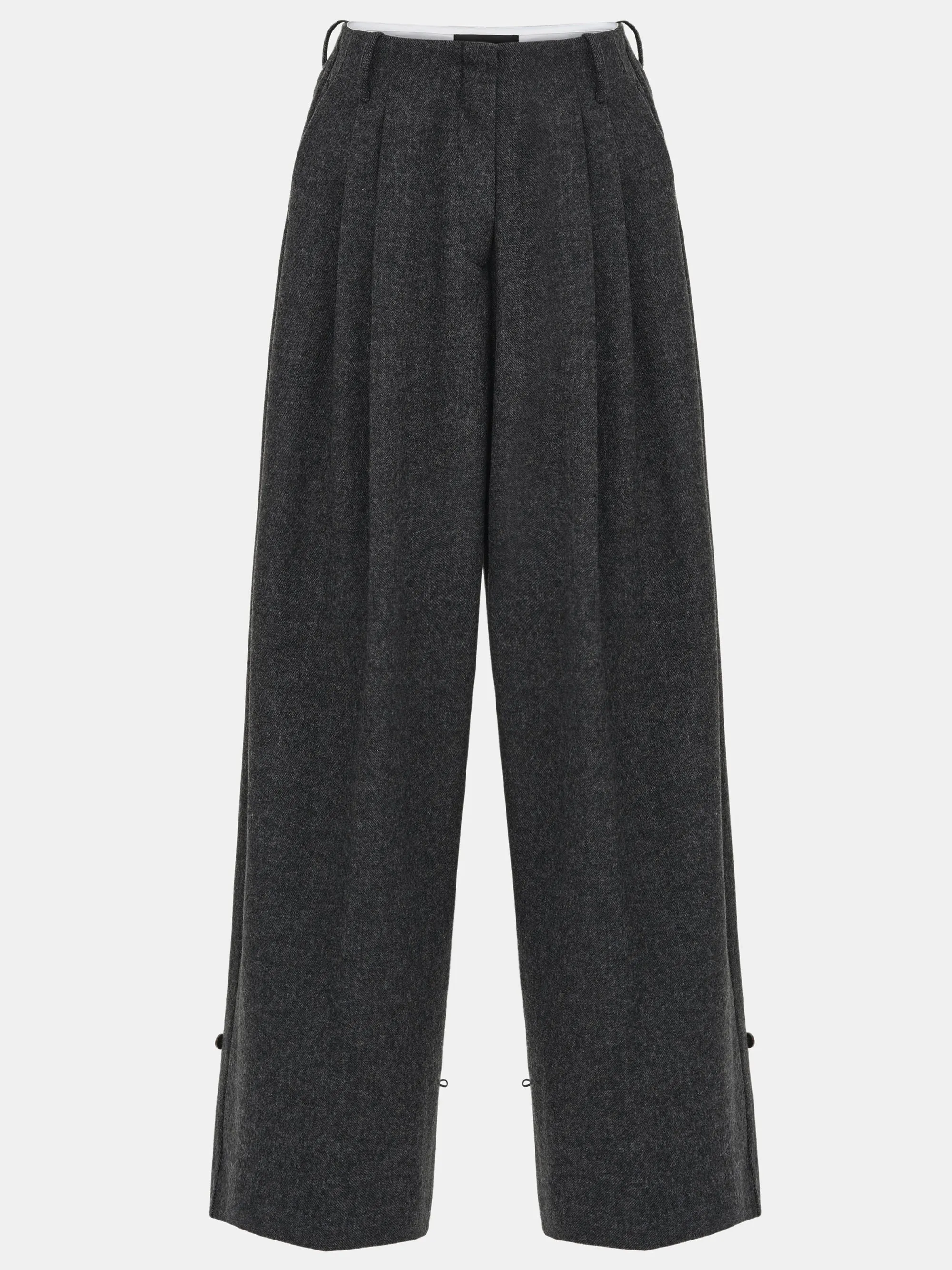 Button Tapered Trousers, Charcoal sold by Source Unknown product image thumbnail 5