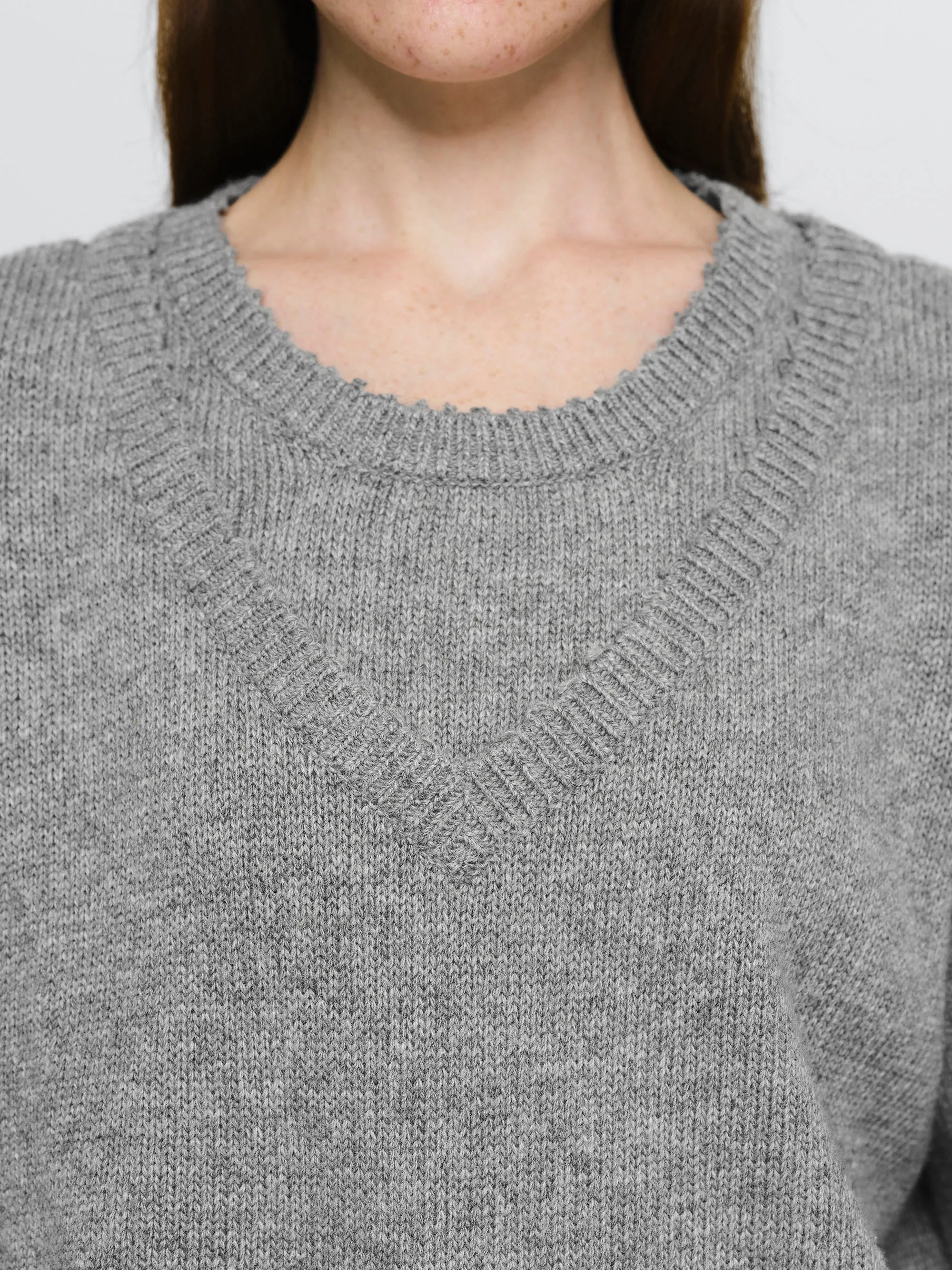 Double Layered Sweater, Grey sold by Source Unknown product image thumbnail 2
