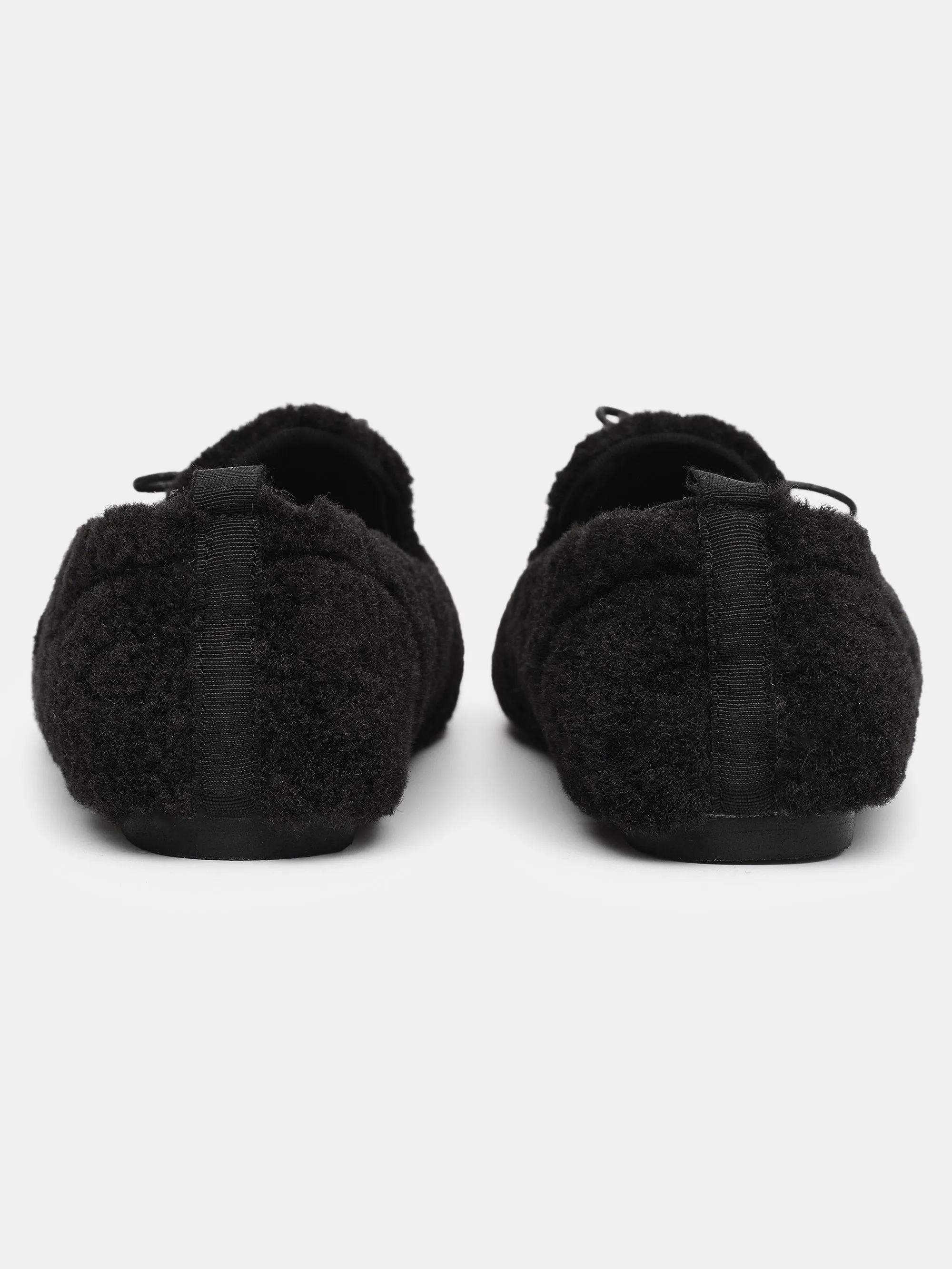 Shearling Moccasin Loafers, Black sold by Source Unknown product image thumbnail 4