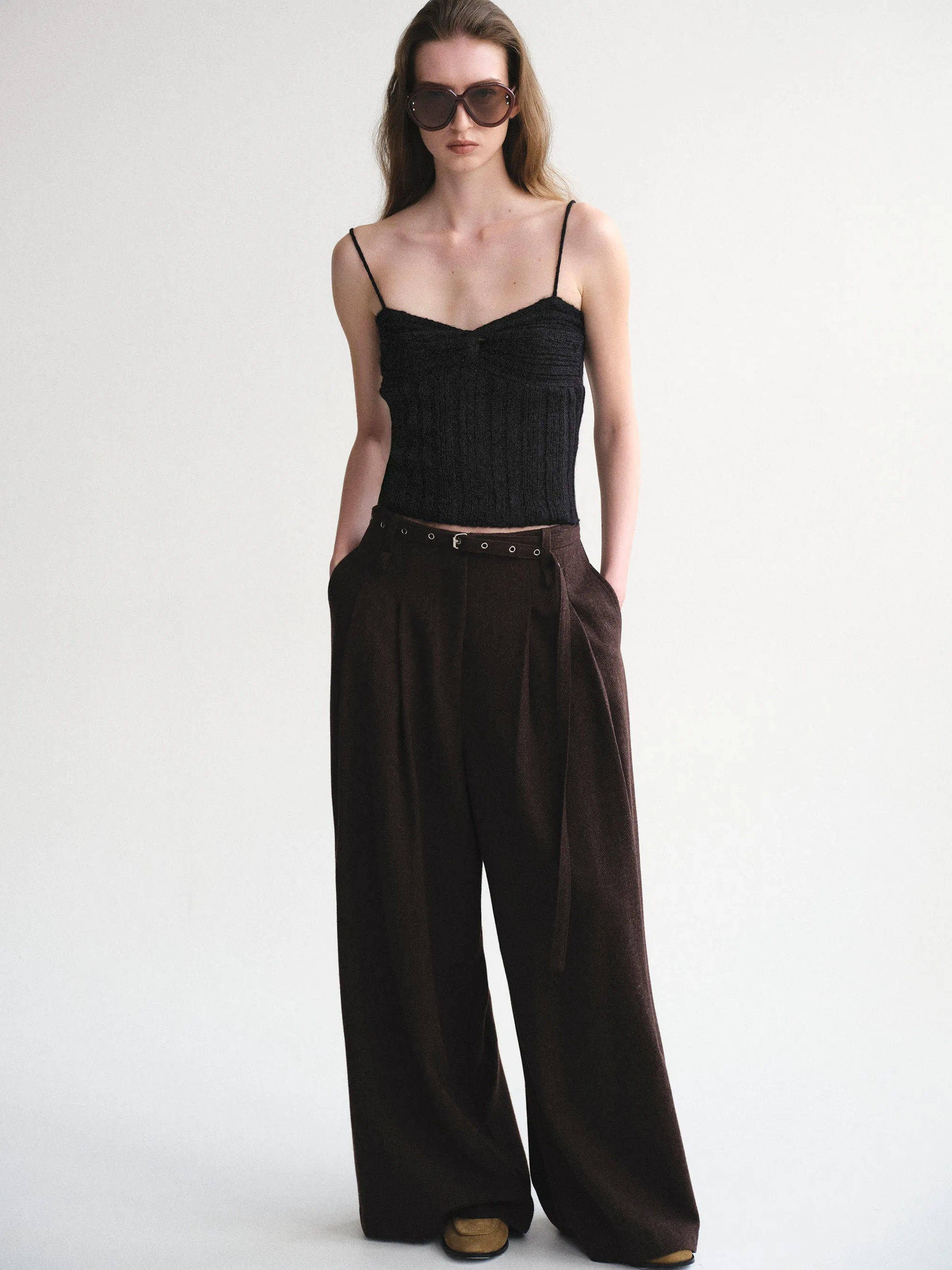 Twist Knitted Top, Black sold by Source Unknown product image thumbnail 2