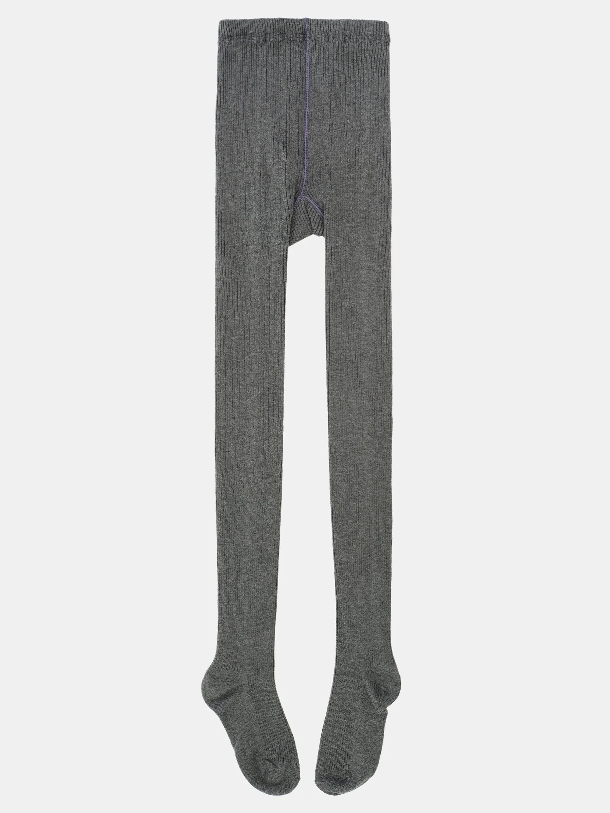 Rib Knit Tights, Charcoal sold by Source Unknown product image thumbnail 2