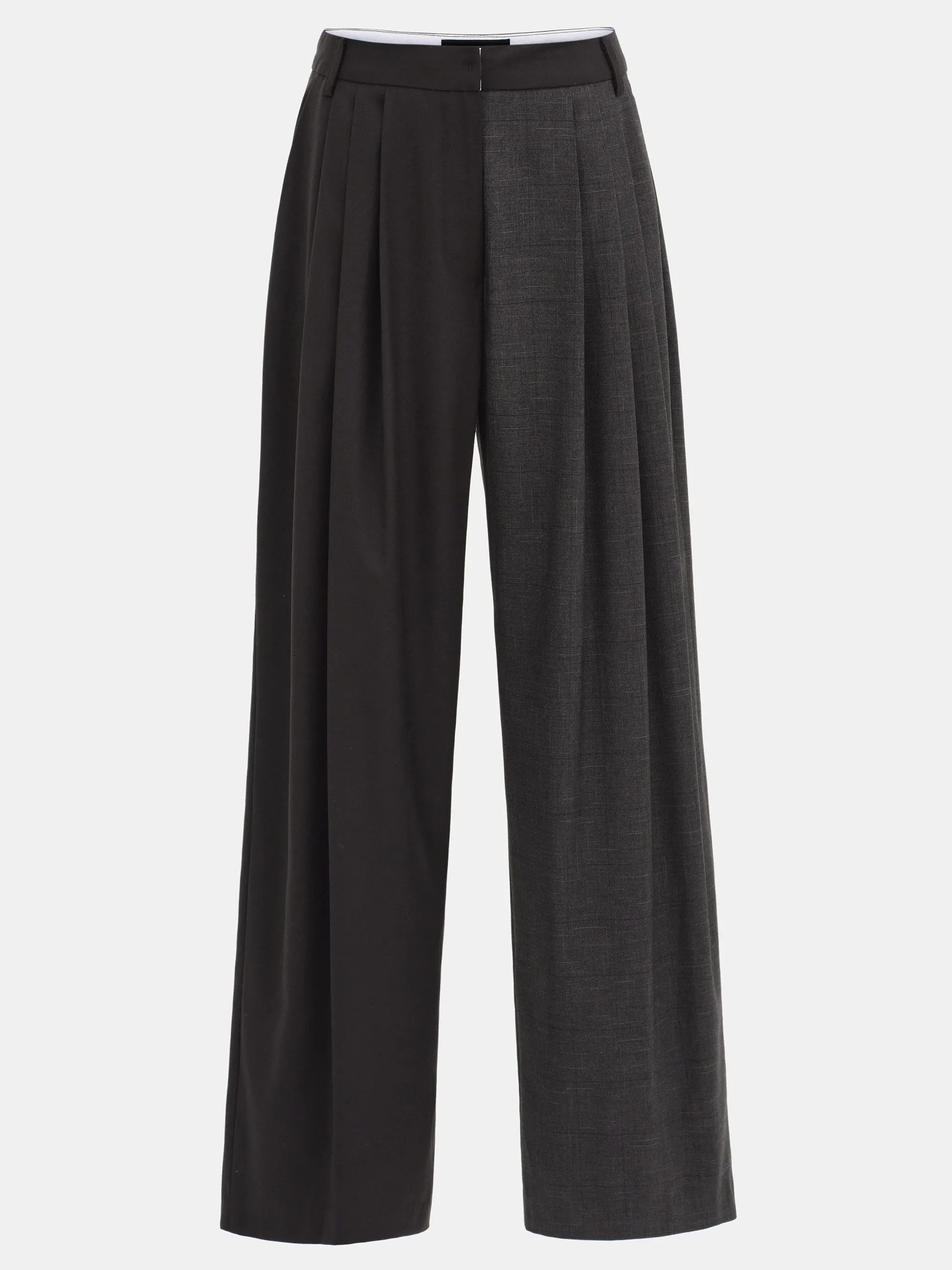 Combination Pleated Trousers, Brown sold by Source Unknown product image thumbnail 2