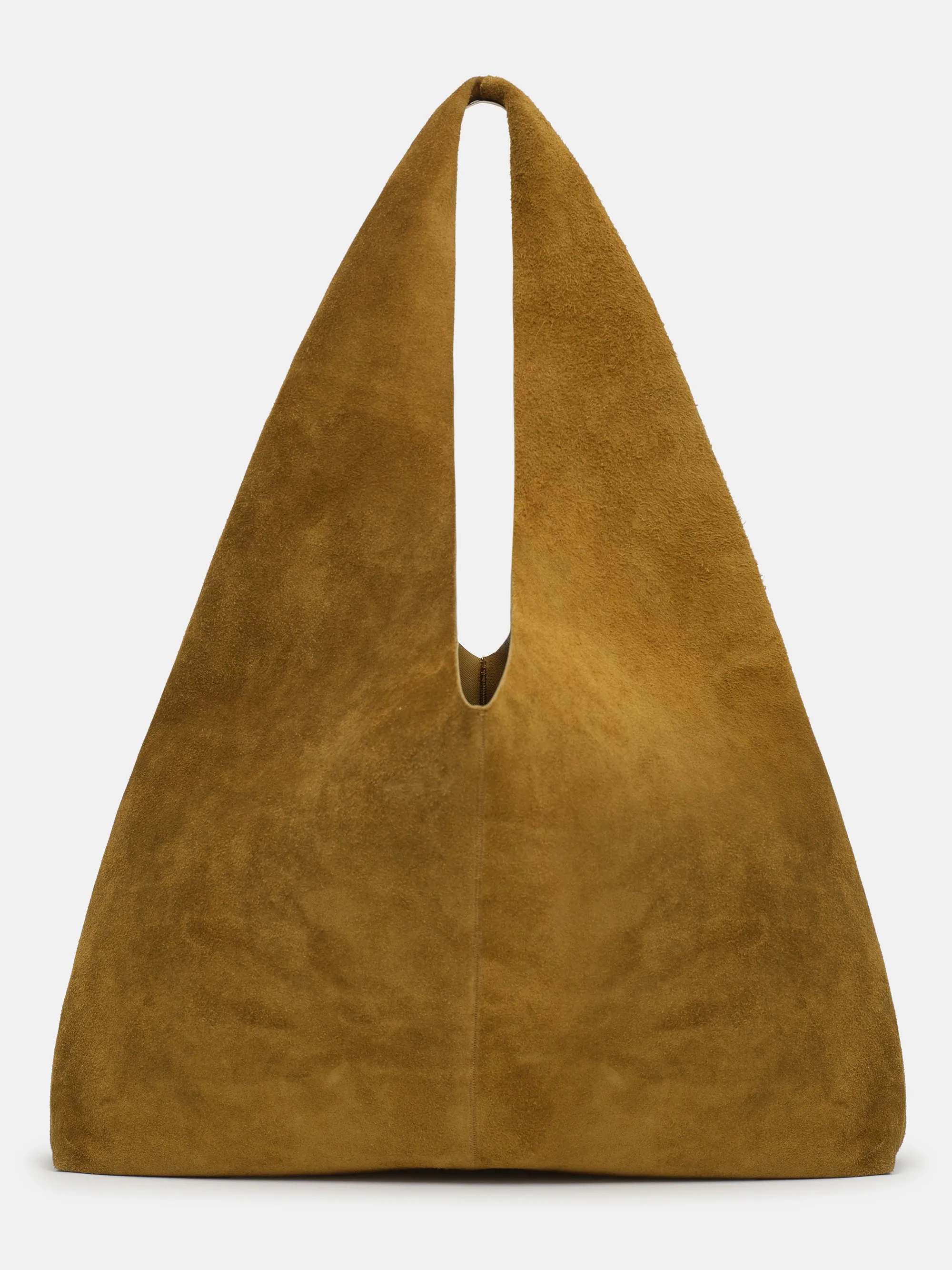 Suede Hobo Bag, Camel sold by Source Unknown product image thumbnail 2
