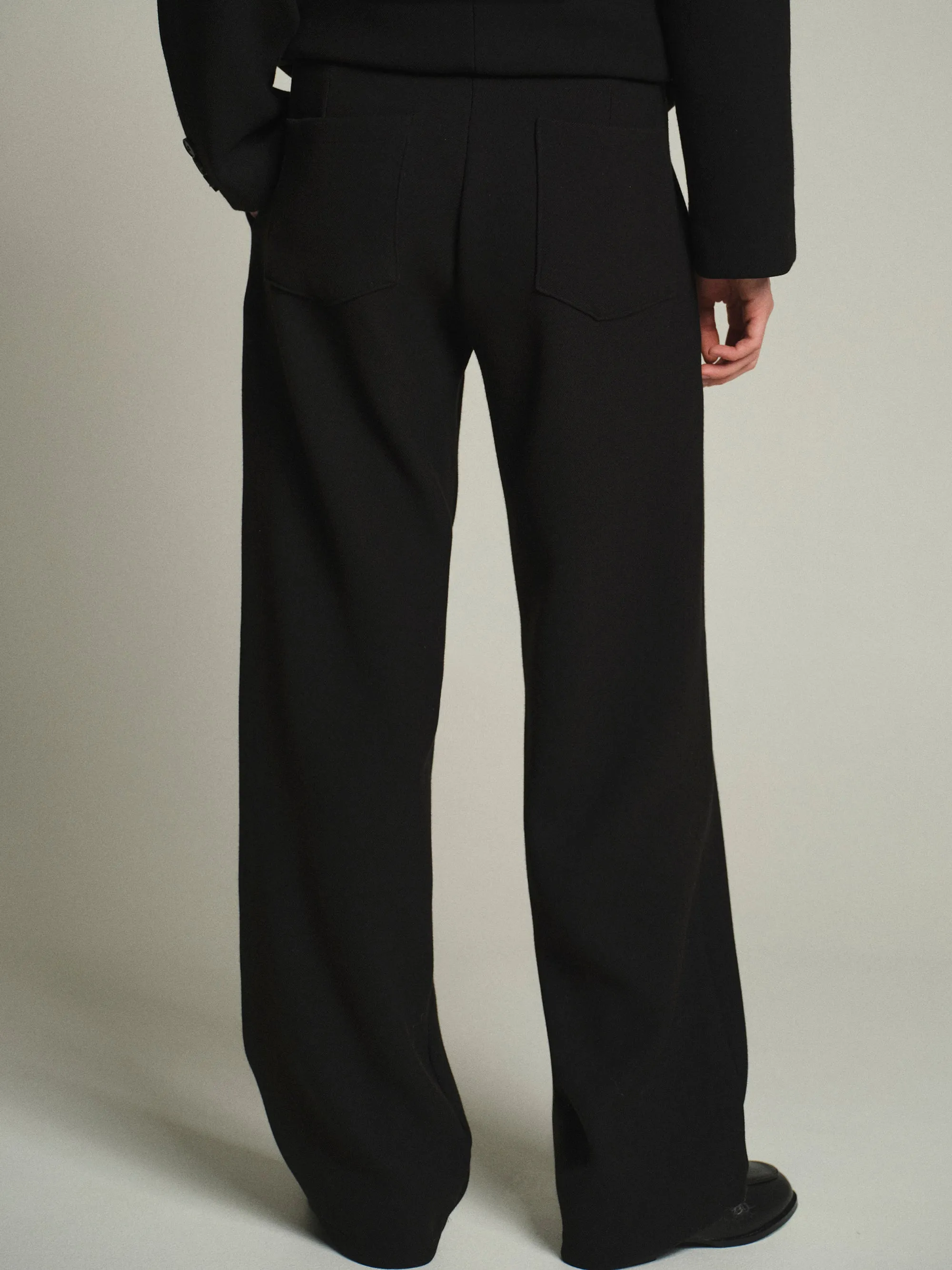 Nangy Tailored Trousers, Black sold by Source Unknown product image thumbnail 4