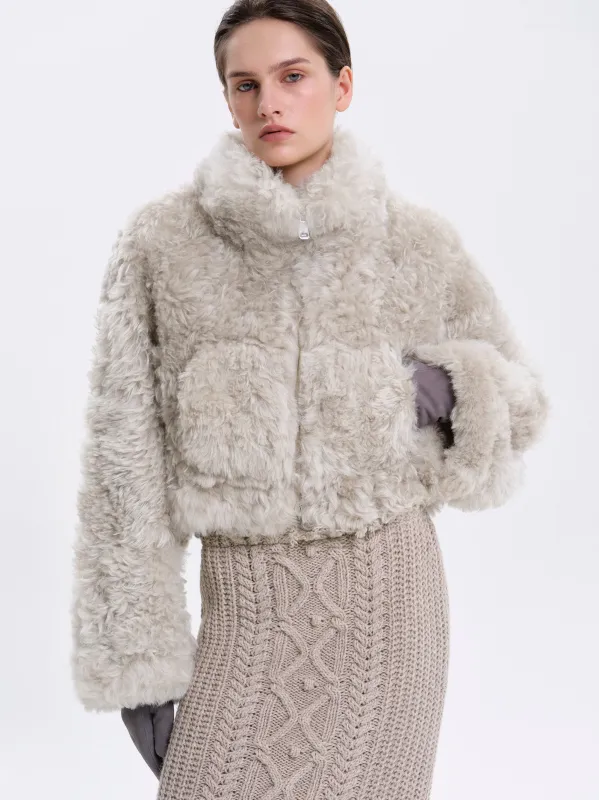 Toscana Fur Jacket, Champagne sold by Source Unknown