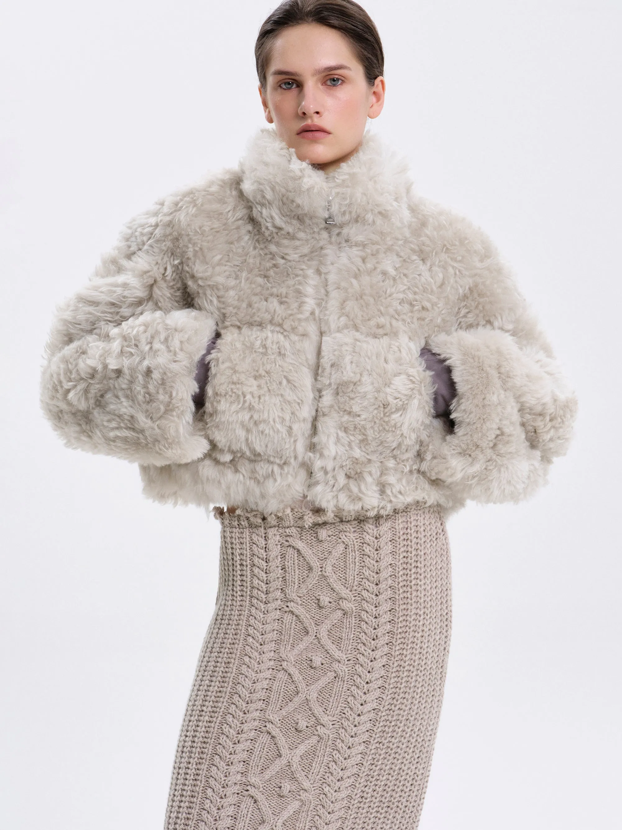 Toscana Fur Jacket, Champagne sold by Source Unknown product image thumbnail 4