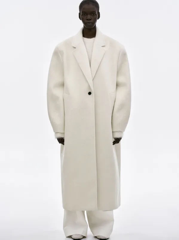 Nuevo Cocoon Coat, Powder sold by Source Unknown