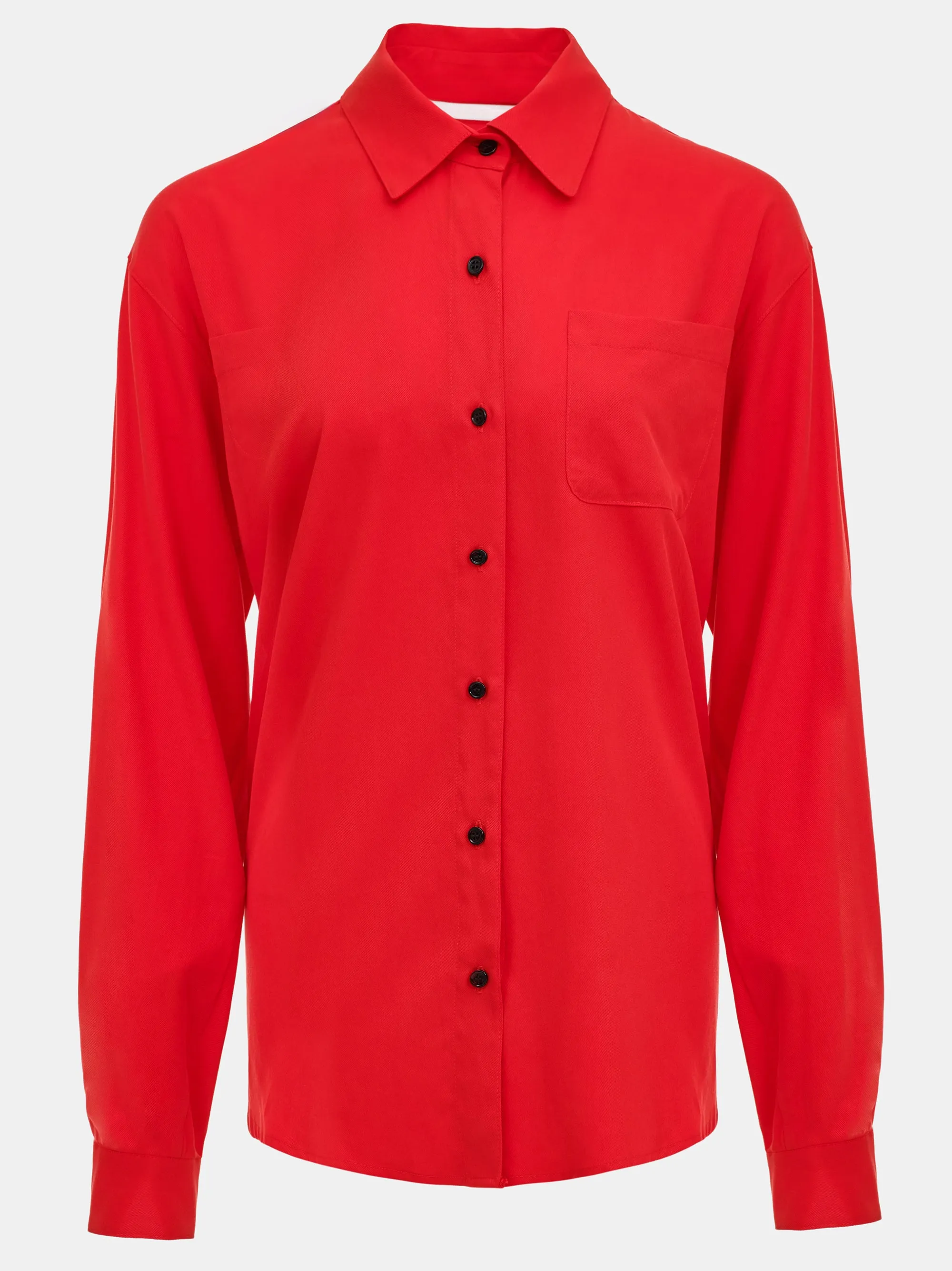 Tencel Button Down Shirt, Red sold by Source Unknown product image thumbnail 4