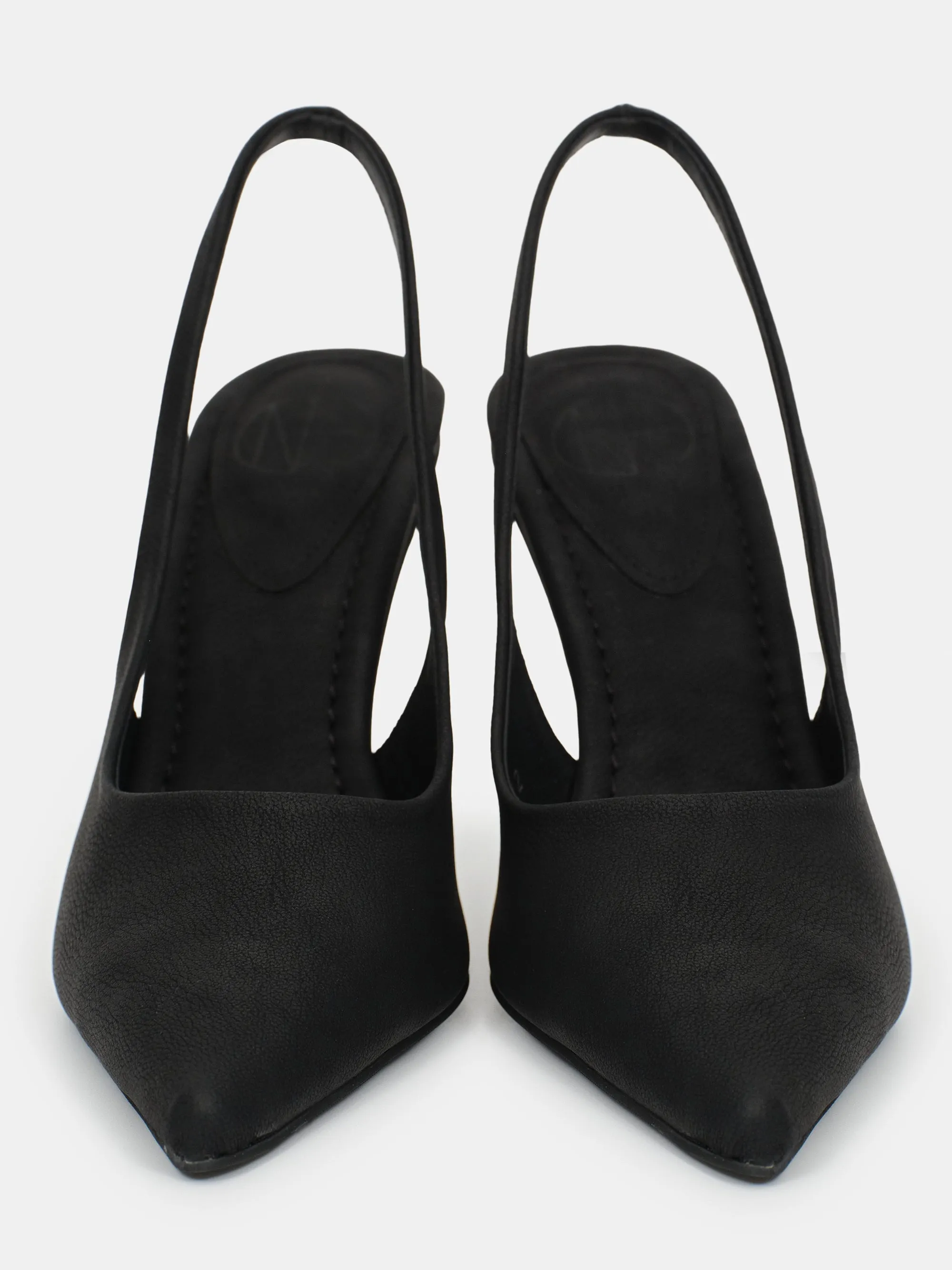 Slingback Wedge Heels, Black sold by Source Unknown product image thumbnail 3