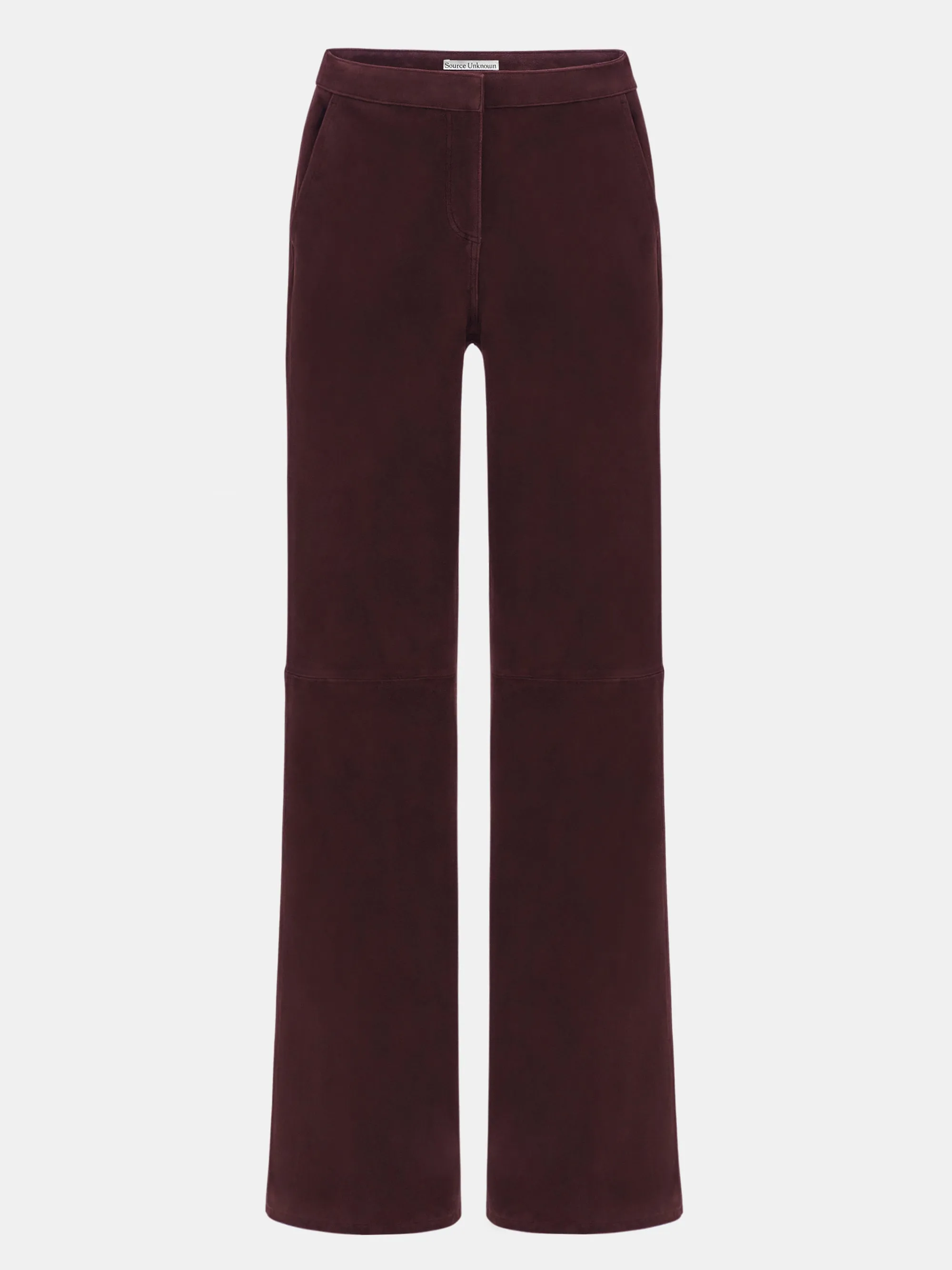 Hailey Trousers, Oxblood sold by Source Unknown