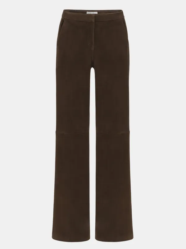 Hailey Trousers, Pecan sold by Source Unknown