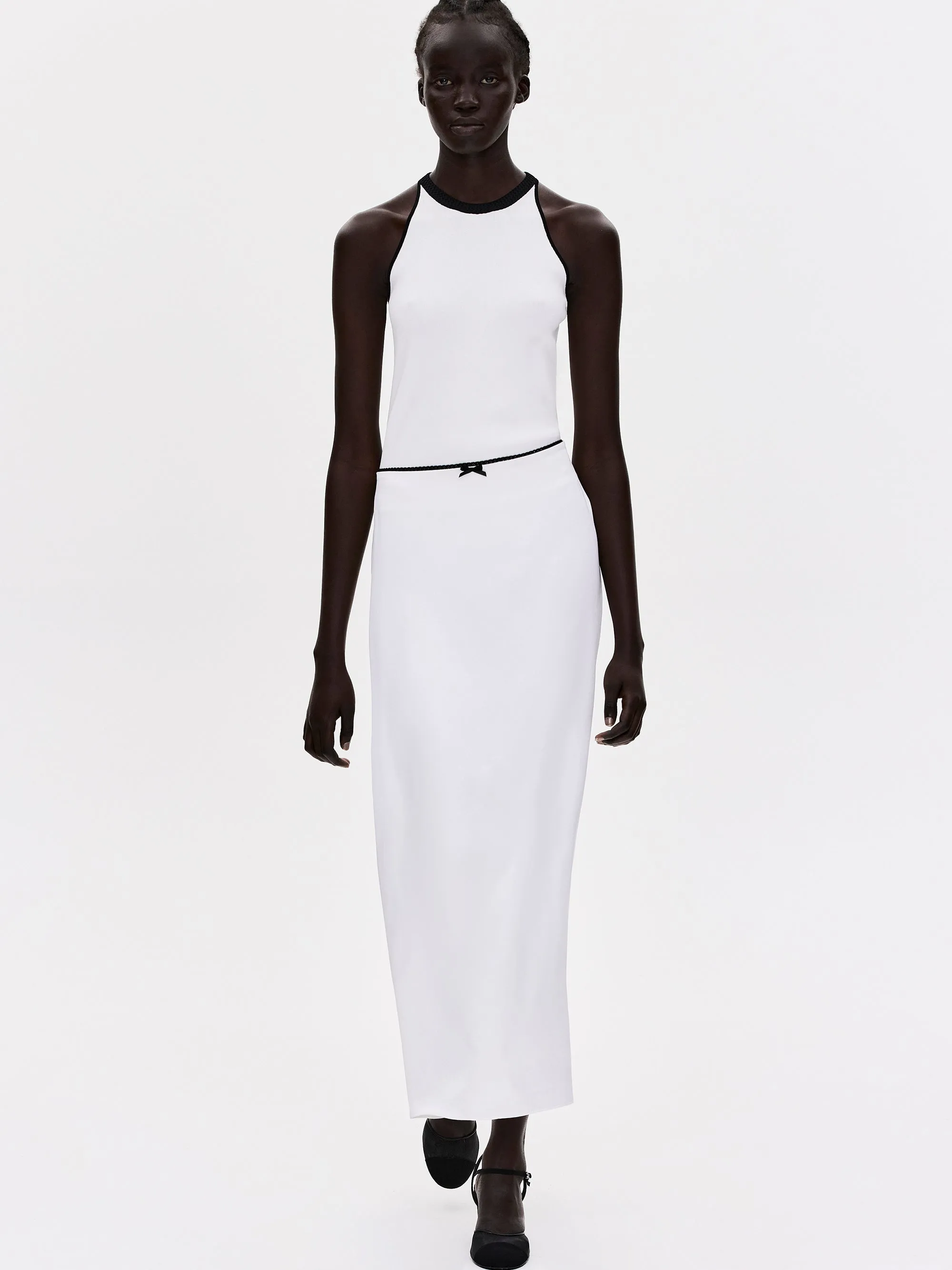 Compact Knit Tank, White sold by Source Unknown product image thumbnail 4