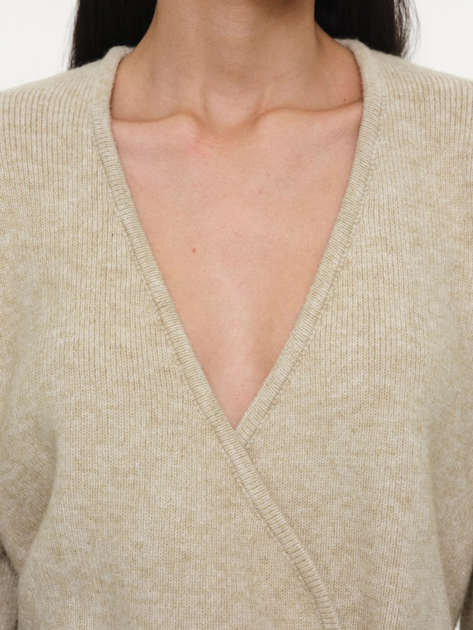 Robe Cardigan & Pants Set, Melange Beige sold by Source Unknown product image thumbnail 2