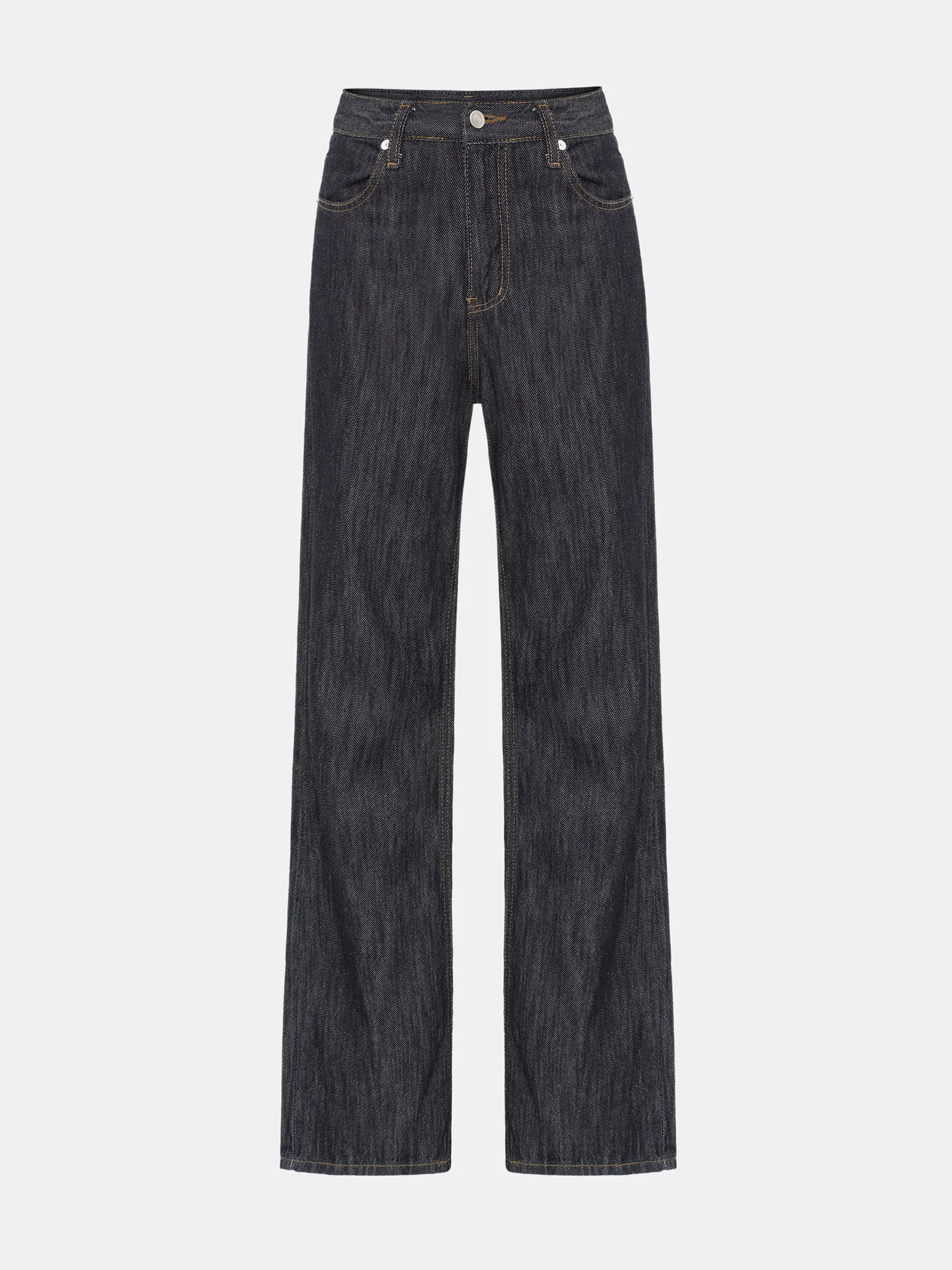 Raw Denim Slim Jeans, Indigo sold by Source Unknown product image thumbnail 5