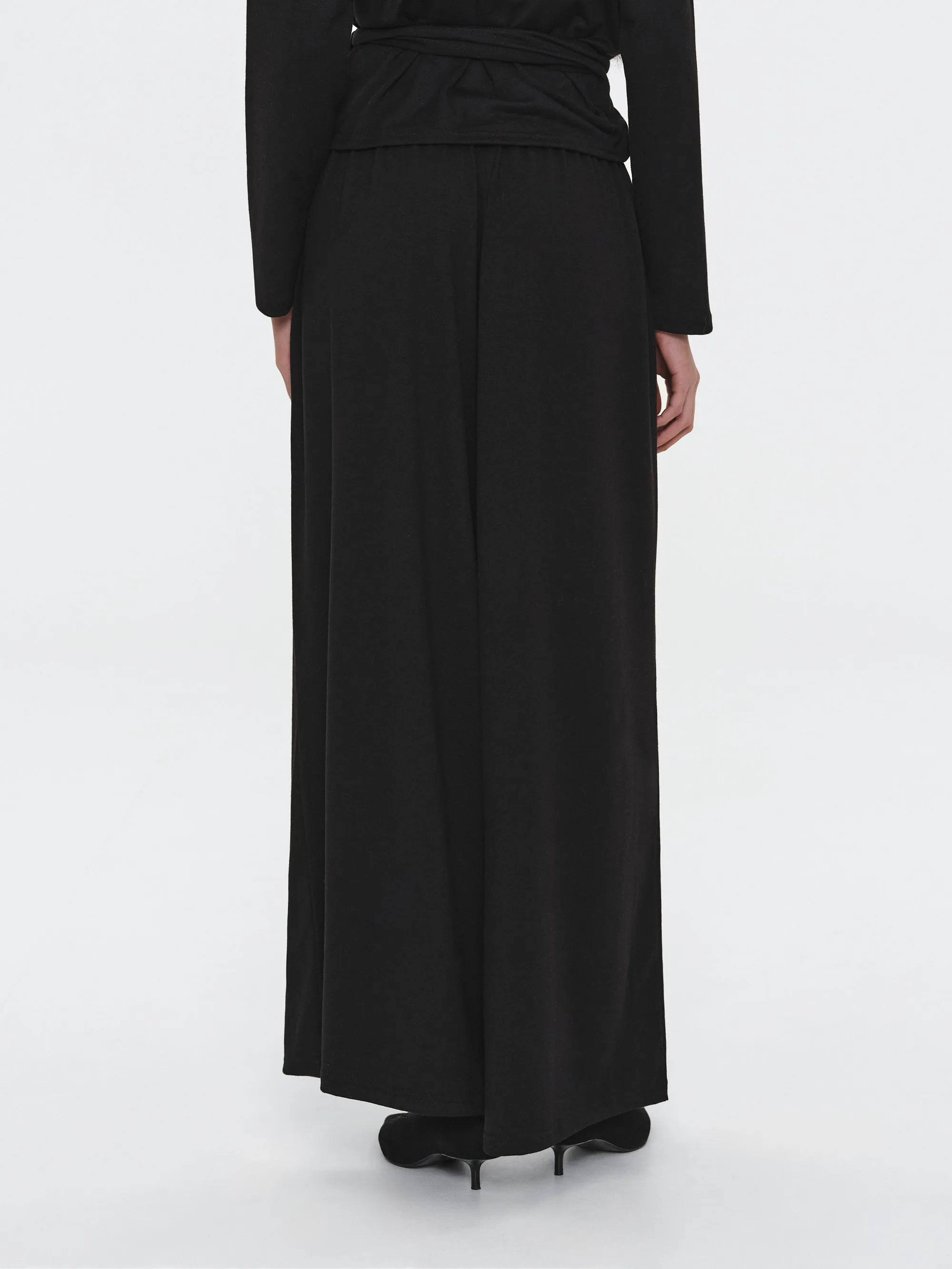 Peached Jersey Lounge Pants, Black sold by Source Unknown product image thumbnail 5