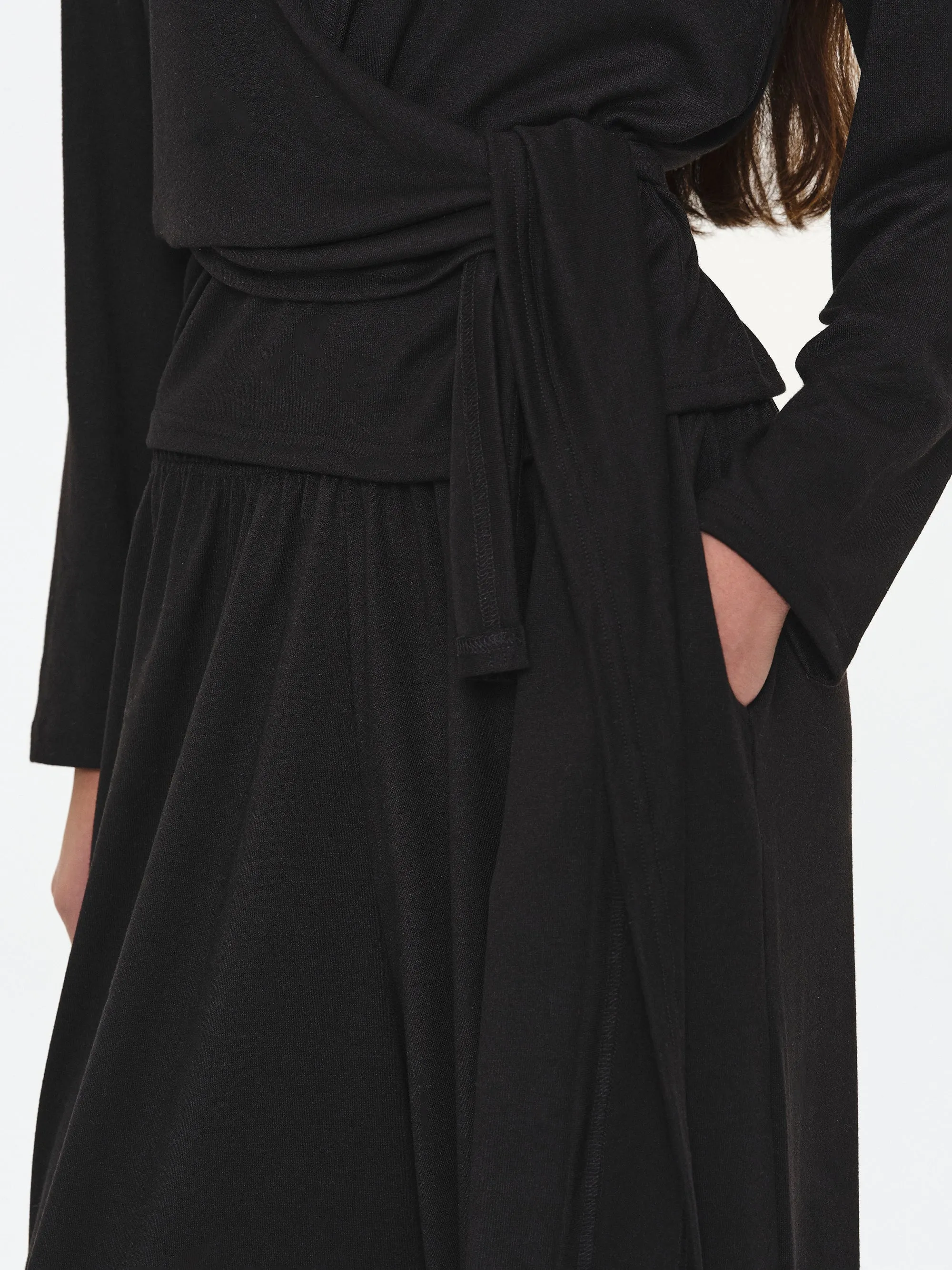 Peached Jersey Lounge Pants, Black sold by Source Unknown product image thumbnail 2