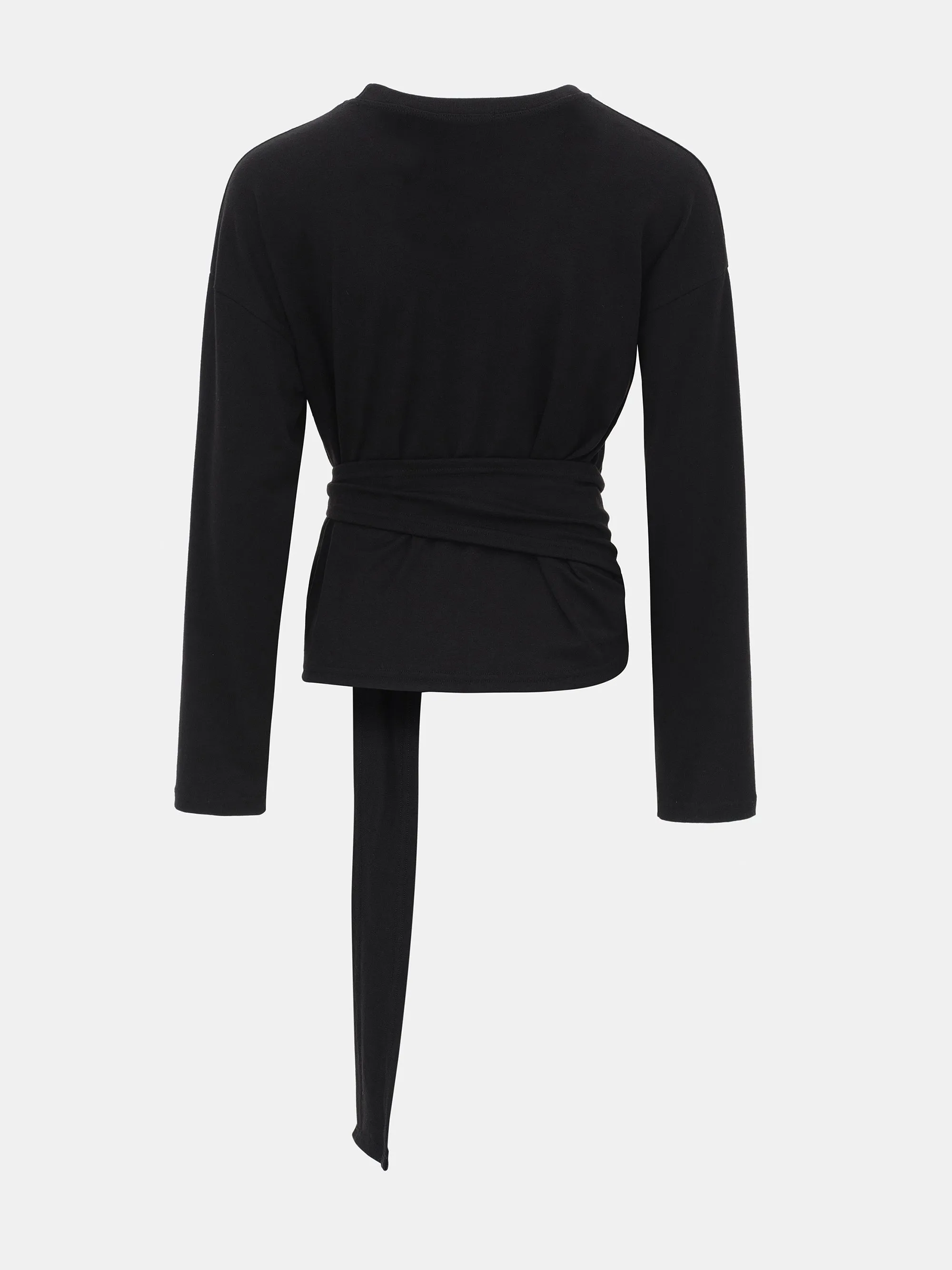 Peached Jersey Tie Tee, Black sold by Source Unknown product image thumbnail 5