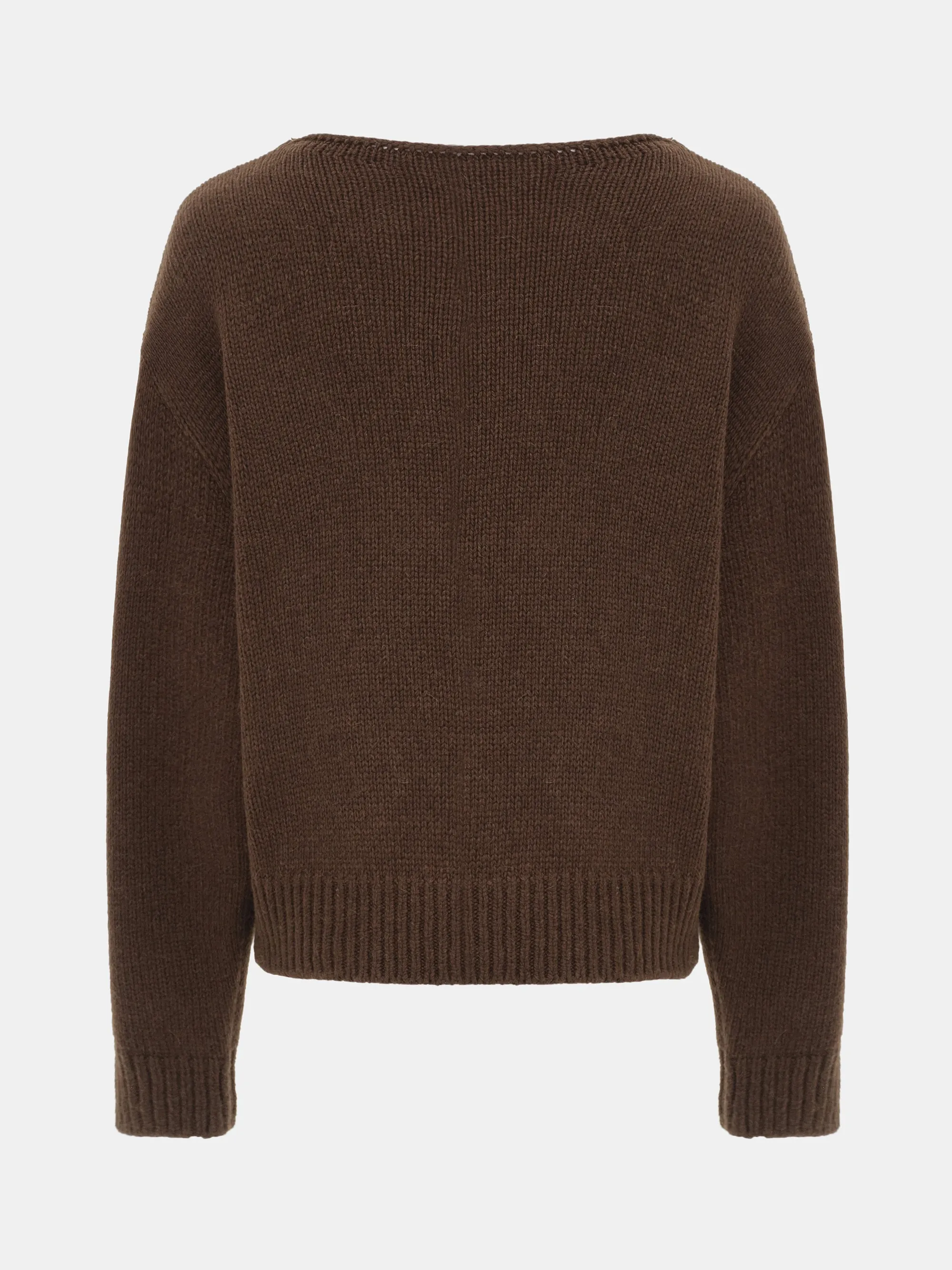 V-Back Sweater, Brown sold by Source Unknown product image thumbnail 5